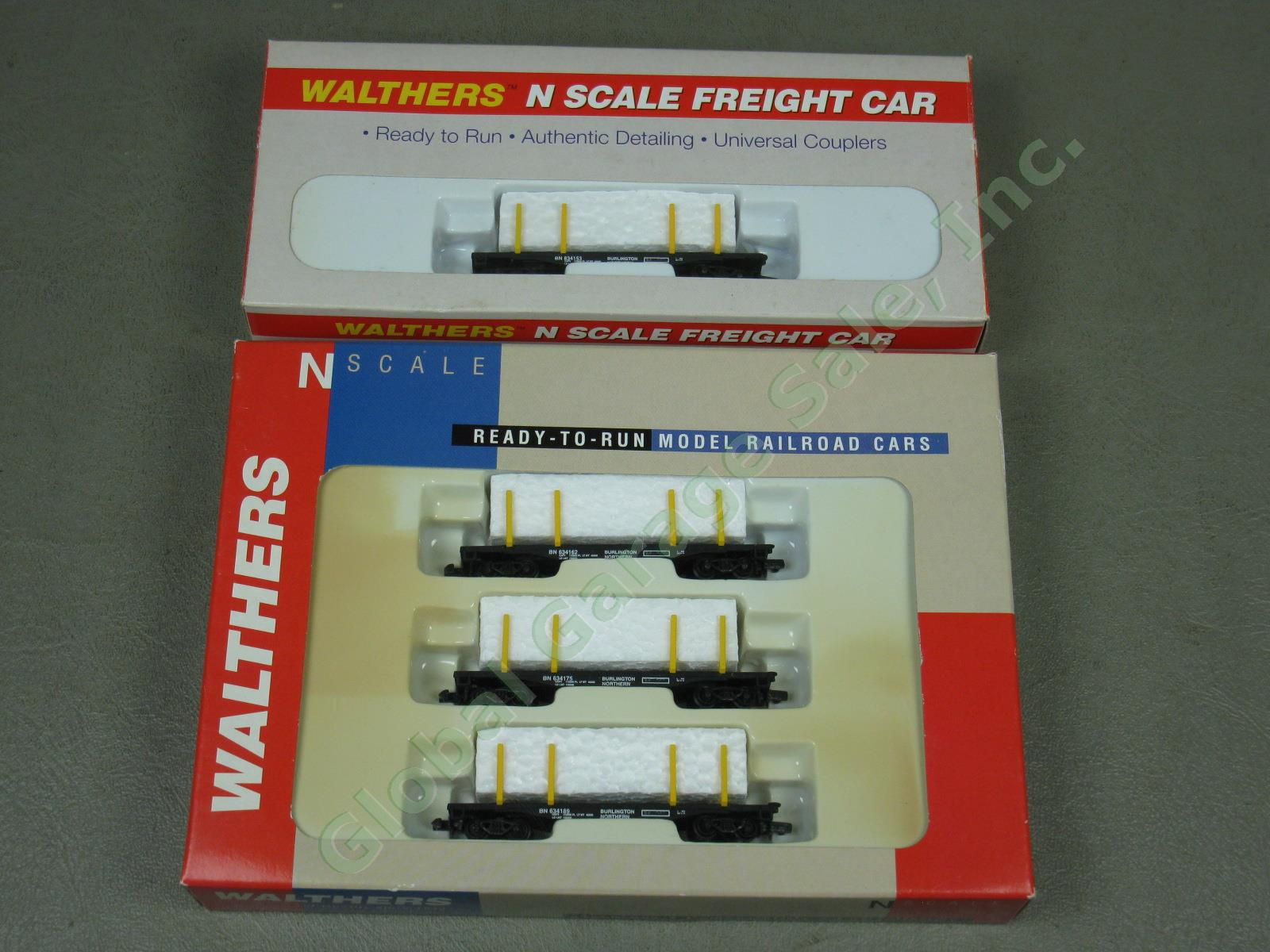 4 NIB Walthers N Train Set 45