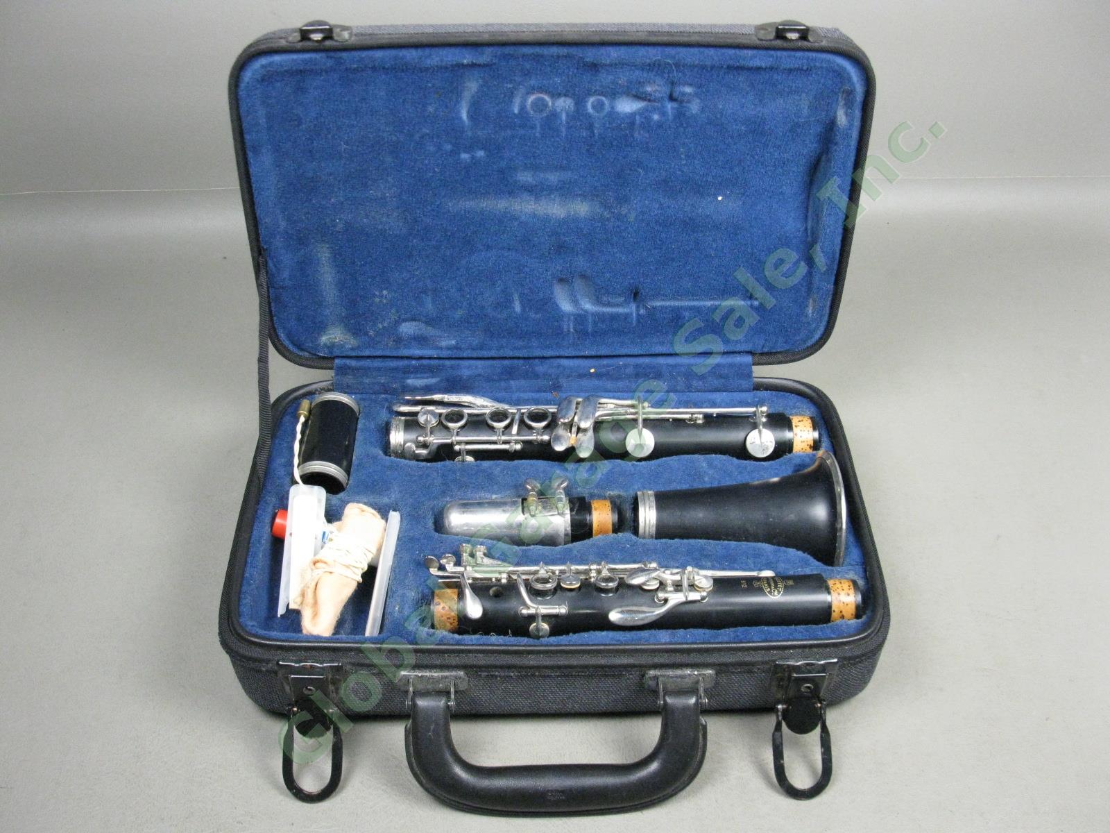 Buffet Crampon & Cie A Paris B12 Student Clarinet W/ Mouthpiece Case +
 Germany