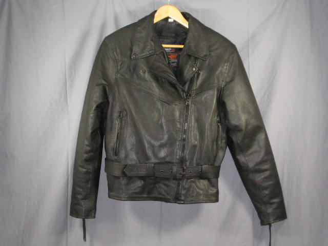 Leather Motorcycle Jacket Harley Davidson Thinsulate XL 1