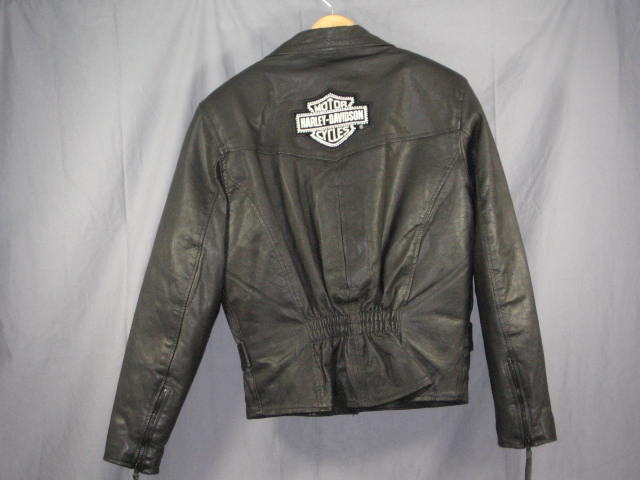 Leather Motorcycle Jacket Harley Davidson Thinsulate XL 2