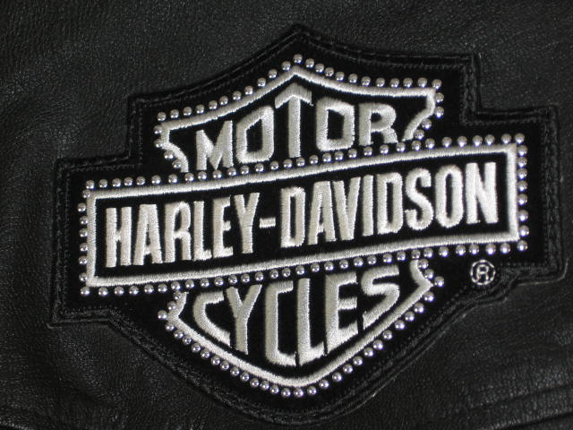 Leather Motorcycle Jacket Harley Davidson Thinsulate XL 3