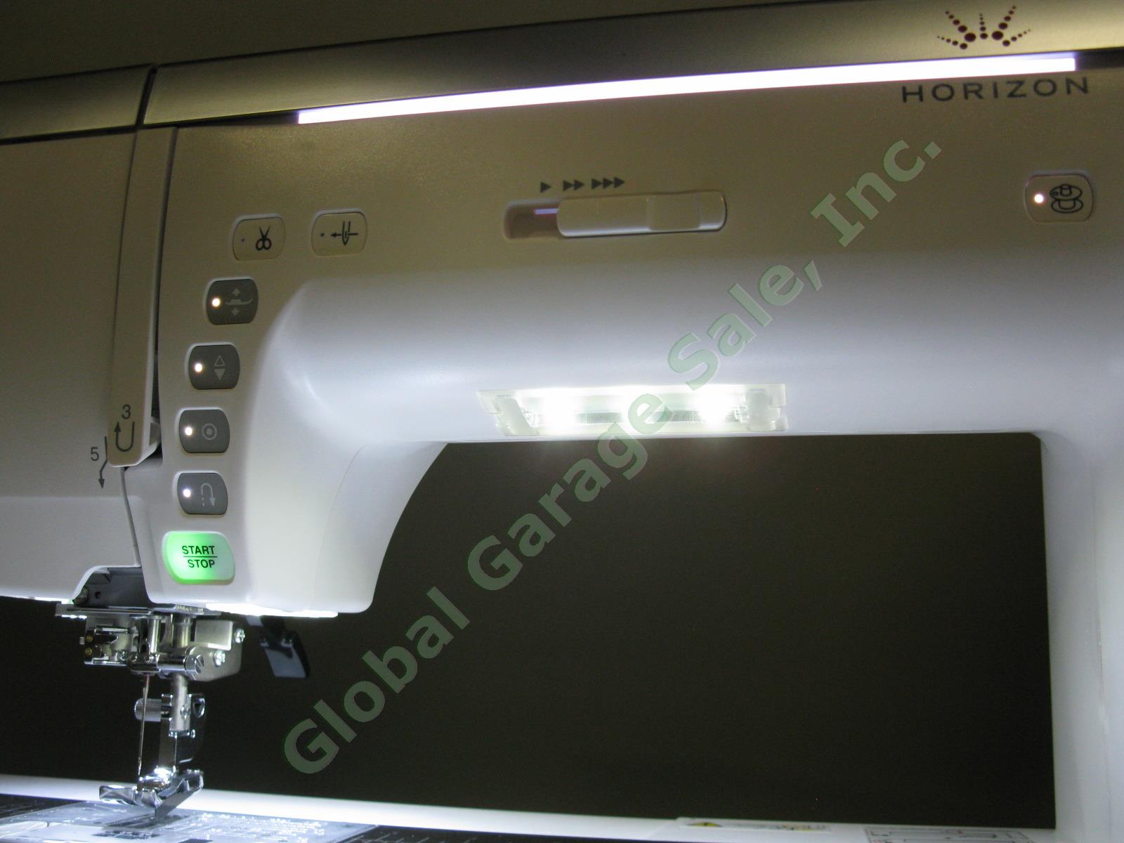 Janome Horizon Memory Craft MC 15000 Sewing Embroidery Machine 2 HOURS! Vers 3.0 8