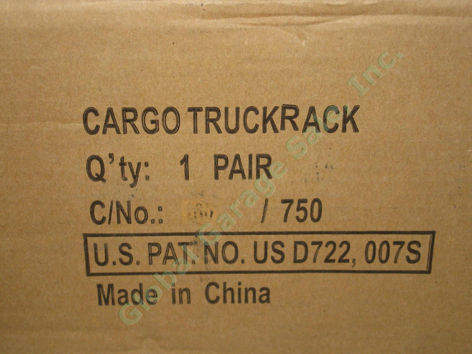 650Lb Cap. Adjustable Fit 2 Bar Utility Ladder Truck PickUp Cargo Rack