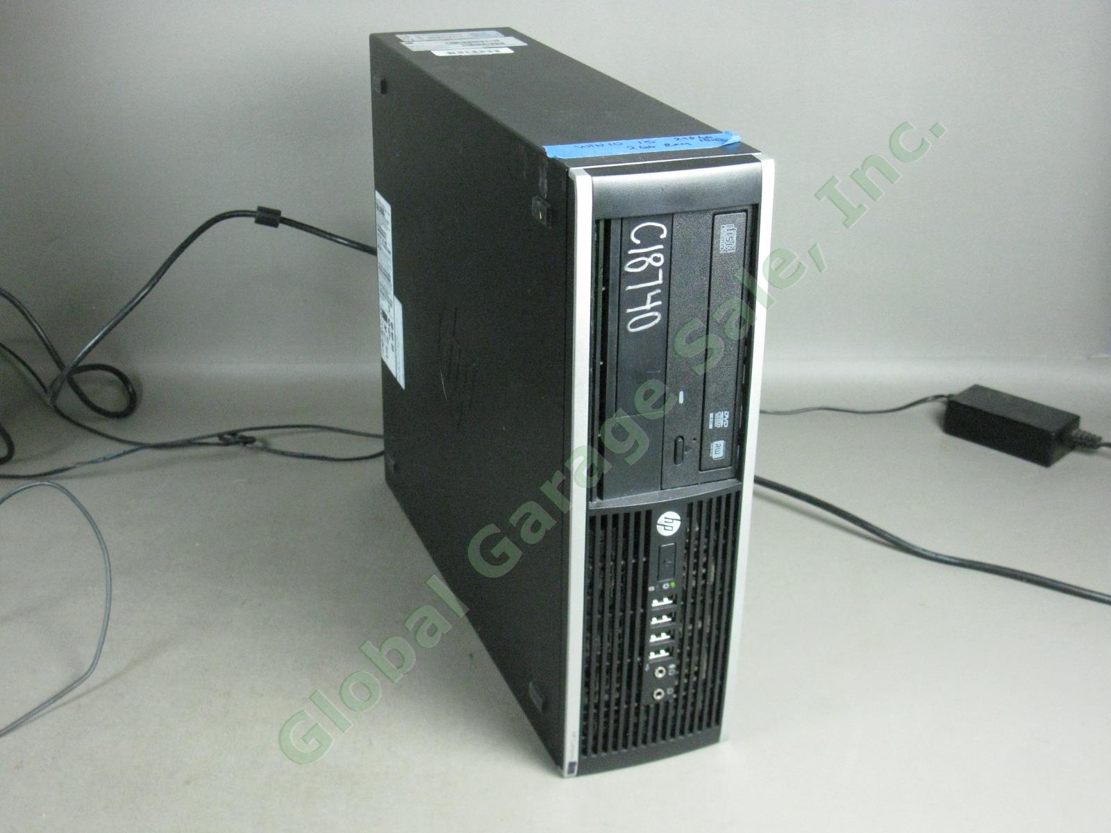 HP Compaq 6300 SFF Desktop Intel i5 3.20GHz 2GB 250GB Windows 10 Pro New Install