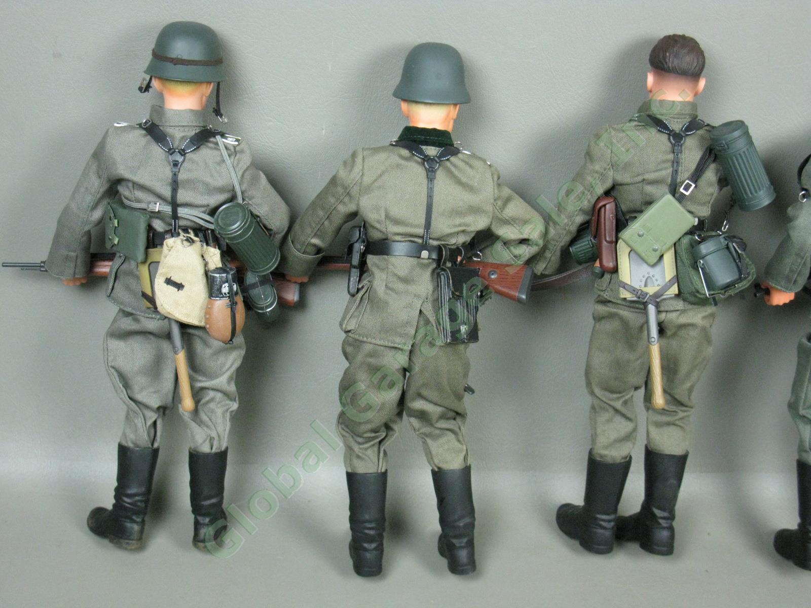 5 Dragon 1/6 Scale 12" WWII German Army Soldier Figures Lot w/Accessories NO RES 3