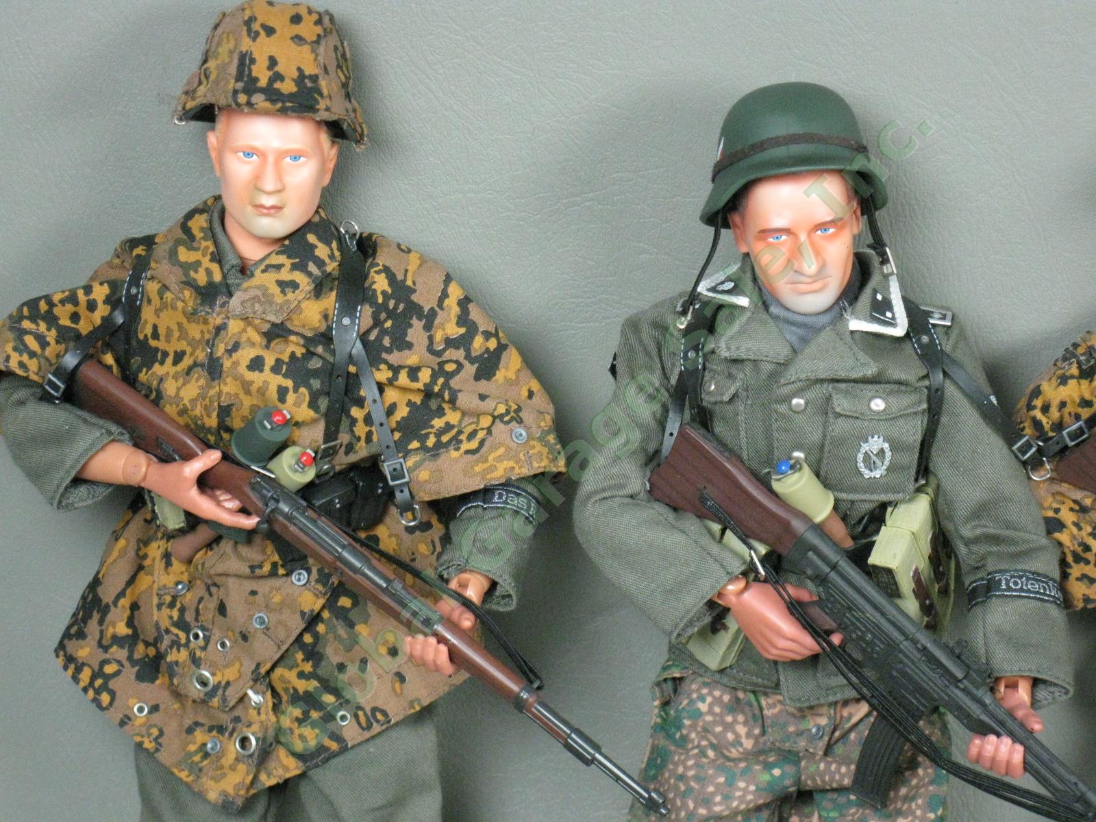 6 Dragon 1/6 Scale 12" WWII German Camo Army Soldier Figures Lot w/Accessories 3