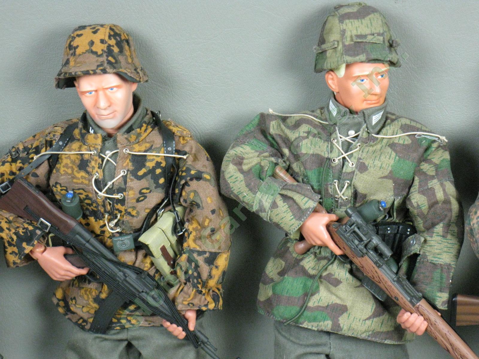 6 Dragon 1/6 Scale 12" WWII German Camo Army Soldier Figures Lot w/Accessories 4