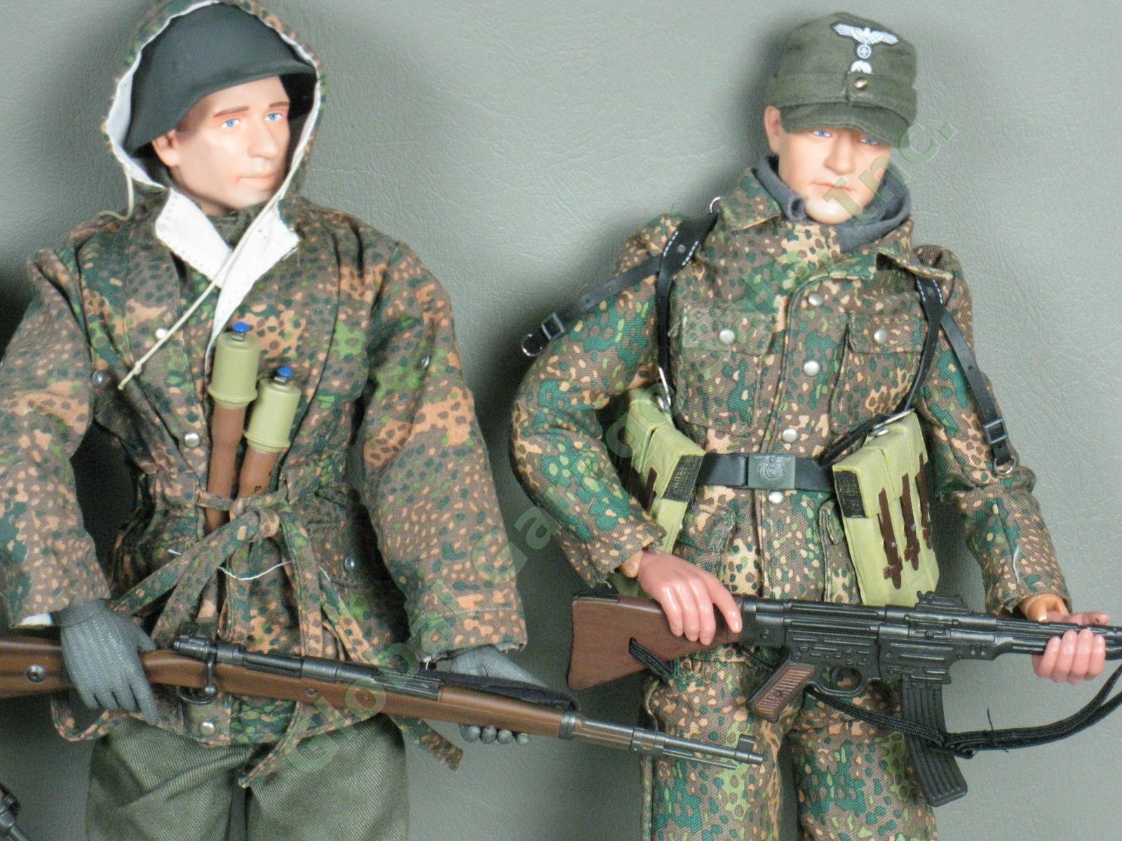 6 Dragon 1/6 Scale 12" WWII German Camo Army Soldier Figures Lot w/Accessories 5
