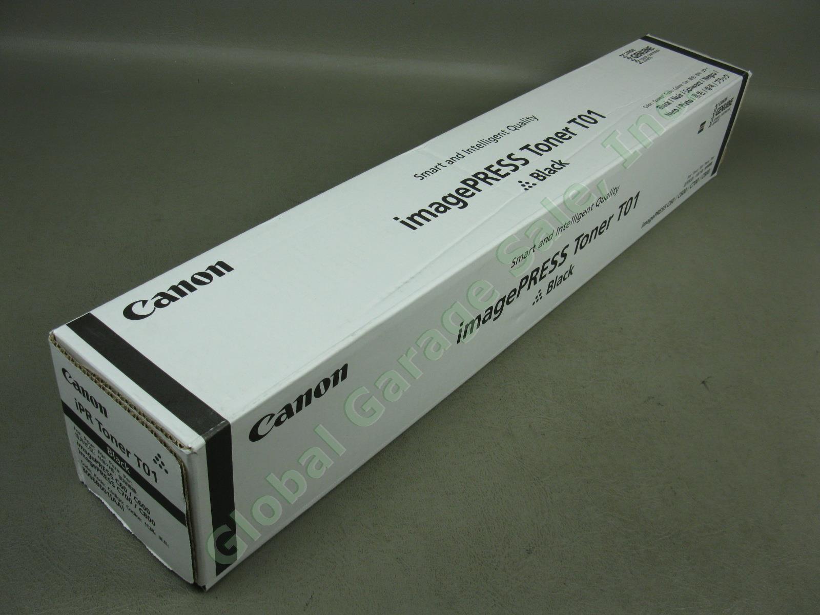 1 New Sealed Genuine Canon imagePRESS iPR Toner T01 Black For C60 C600 C700 C800 1