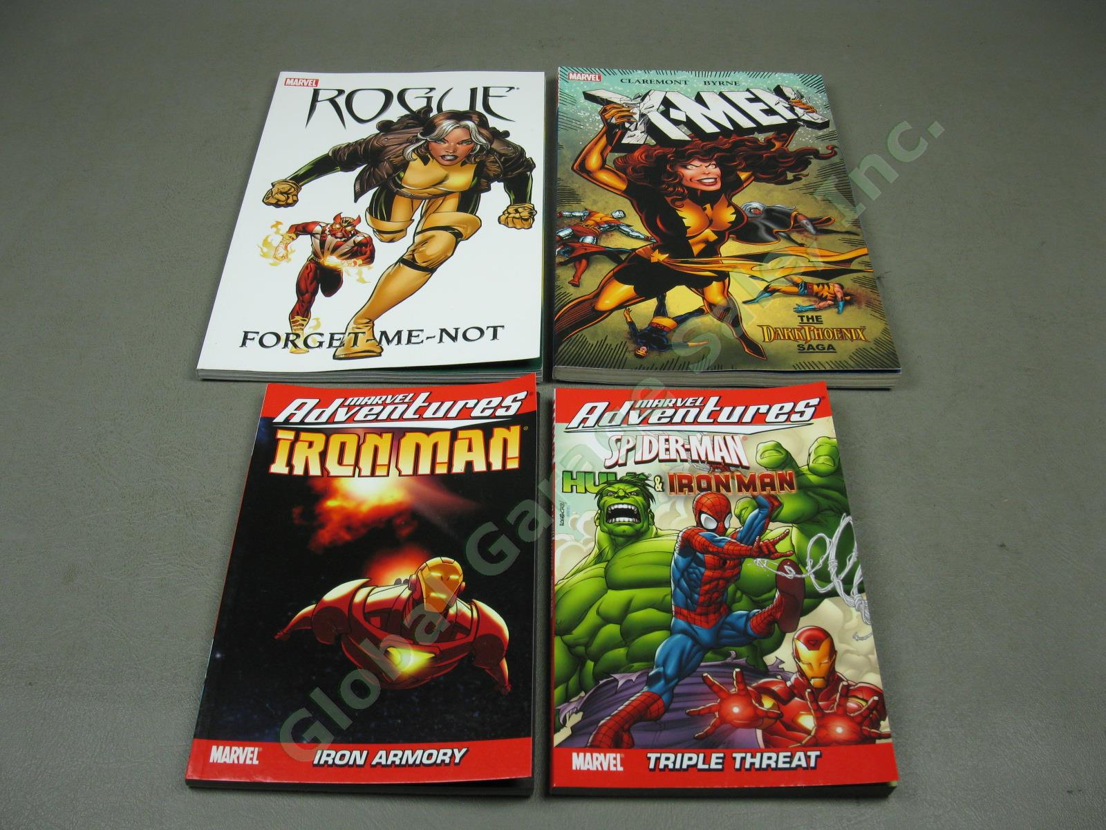 14 Comic TPB Book Lot Marvel X-Treme X-Men 1 2 3 4 5 6 7 Rogue Phoenix Iron Man 2