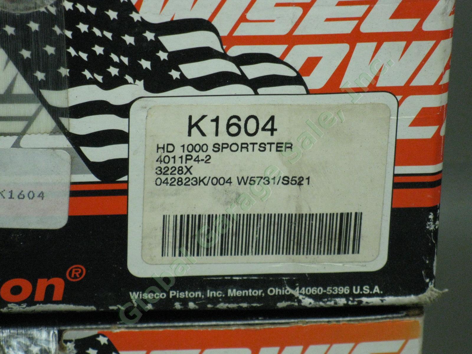 NOS Vtg Wiseco Screaming Eagle Harley Davidson Piston Camshaft Lot K1604 K1655 + 2