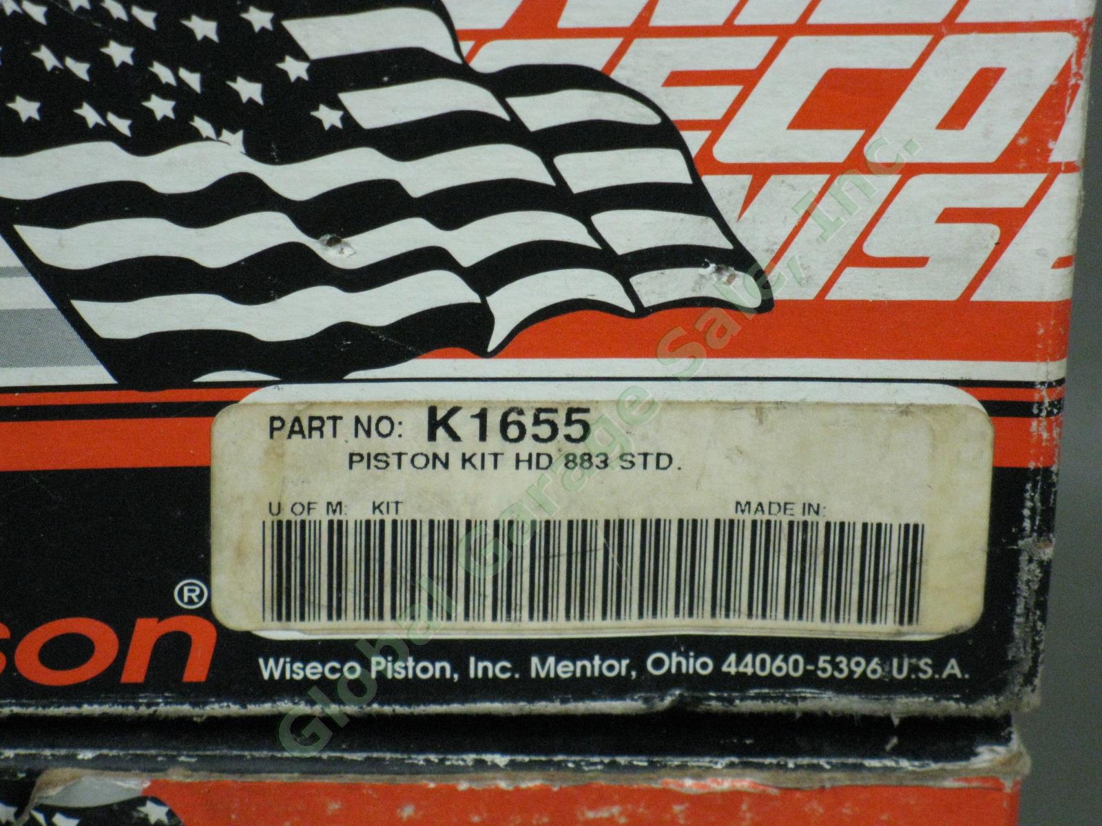 NOS Vtg Wiseco Screaming Eagle Harley Davidson Piston Camshaft Lot K1604 K1655 + 5