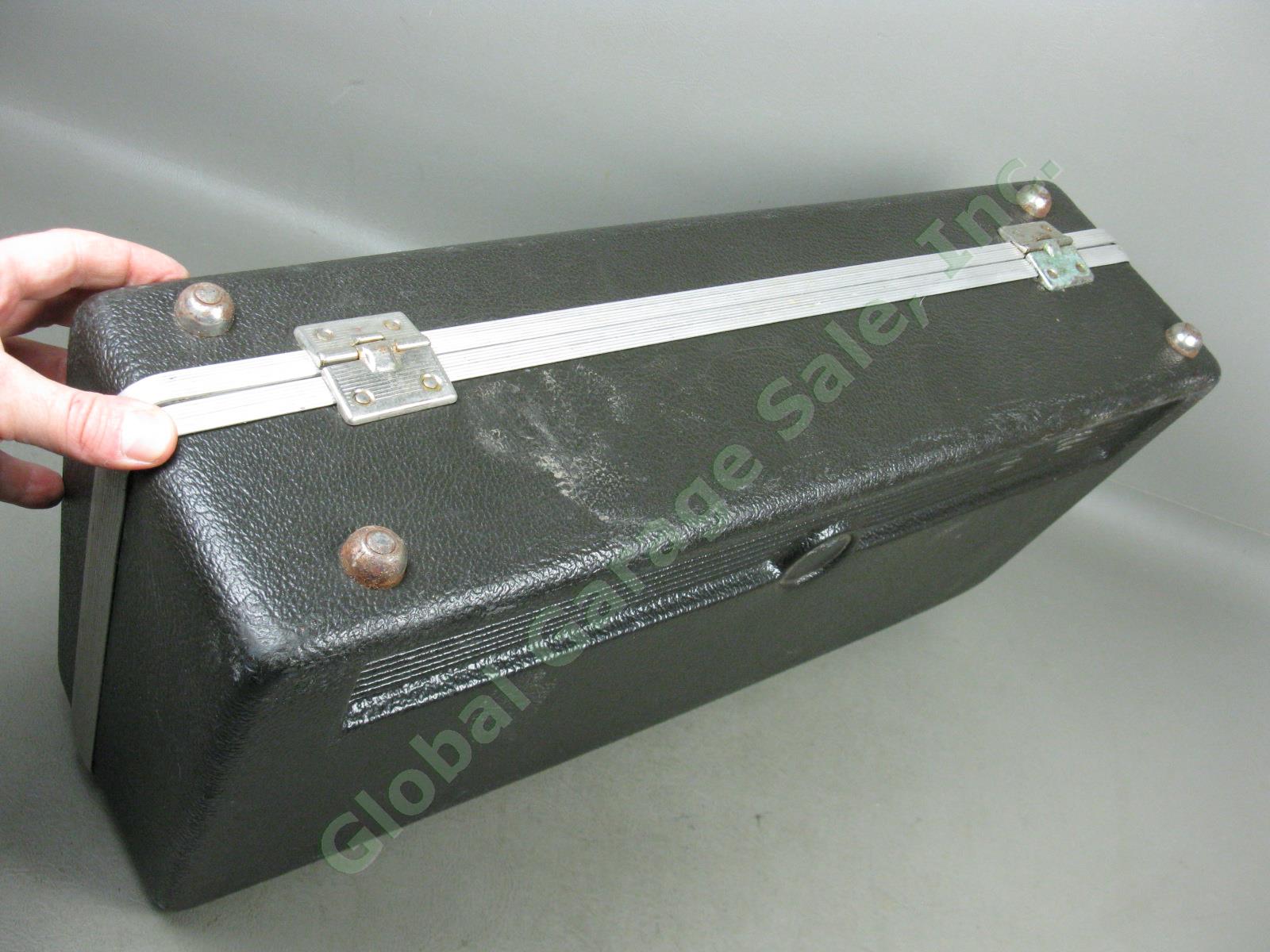 Vtg Selmer Bundy II 2 Alto Saxophone W/ Hard Case Bundle Lot Serial 838807 As-Is 14