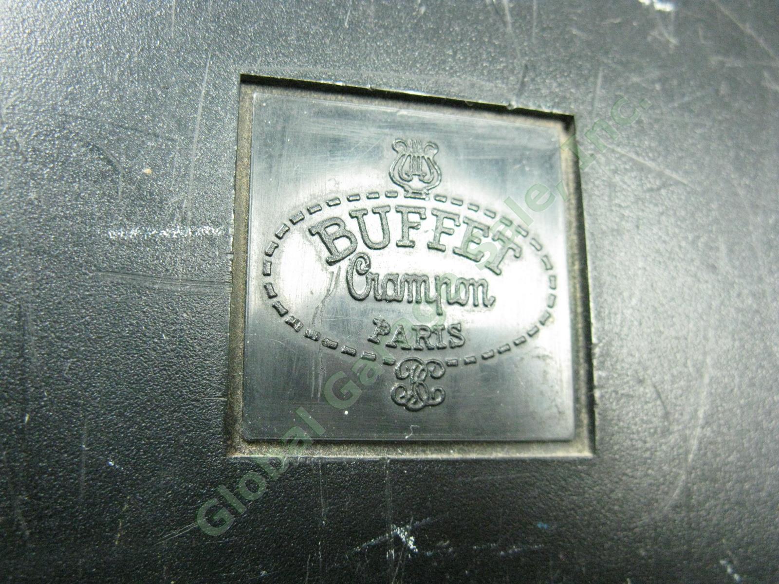Buffet Crampon & Cie A Paris B12 Student Clarinet W/ Mouthpiece Case Lot Germany 13