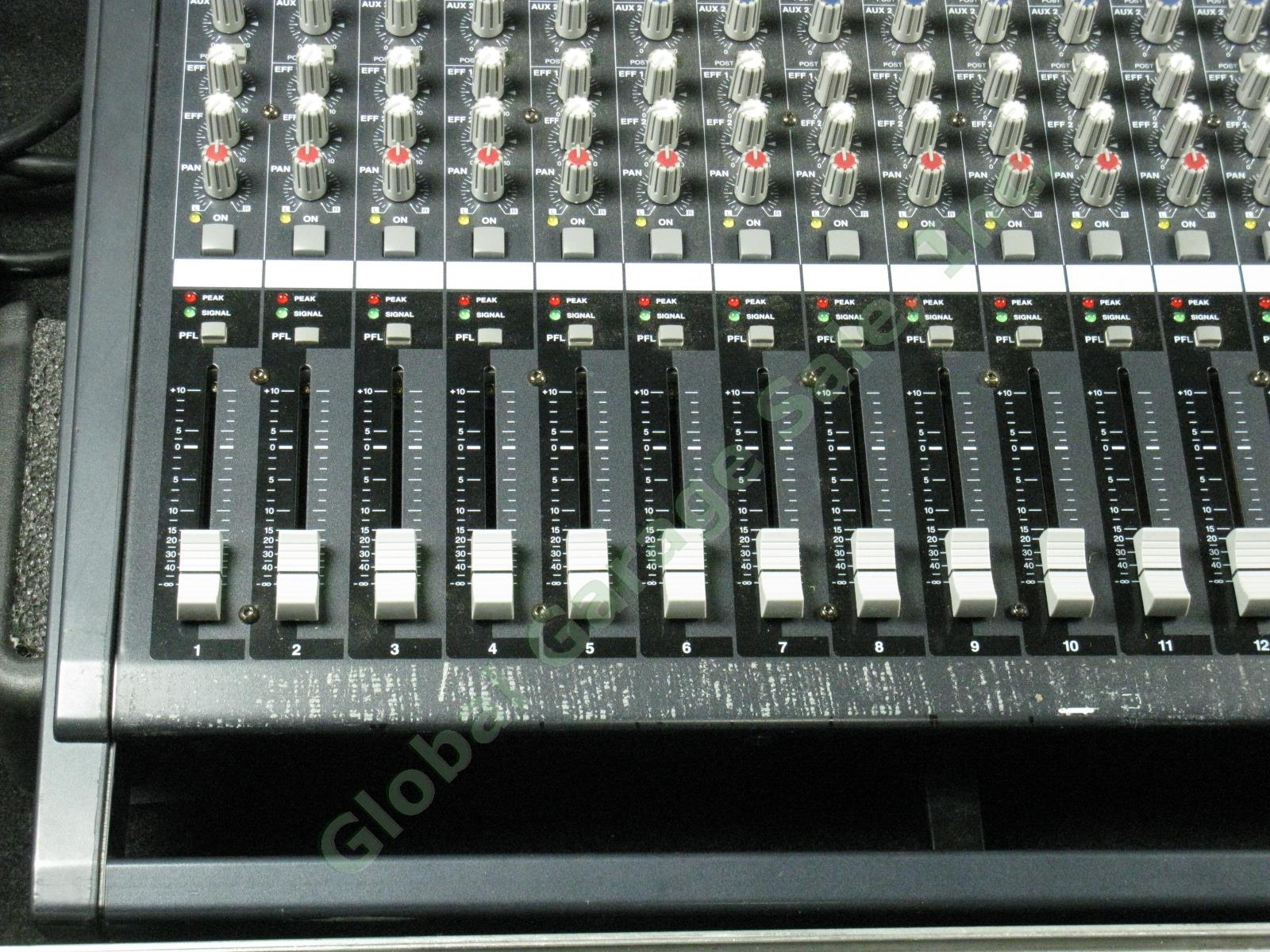 Yamaha EMX-5000-20 20-Channel 1000W Powered PA Mixer w/ SKB Travel Case VG COND! 4