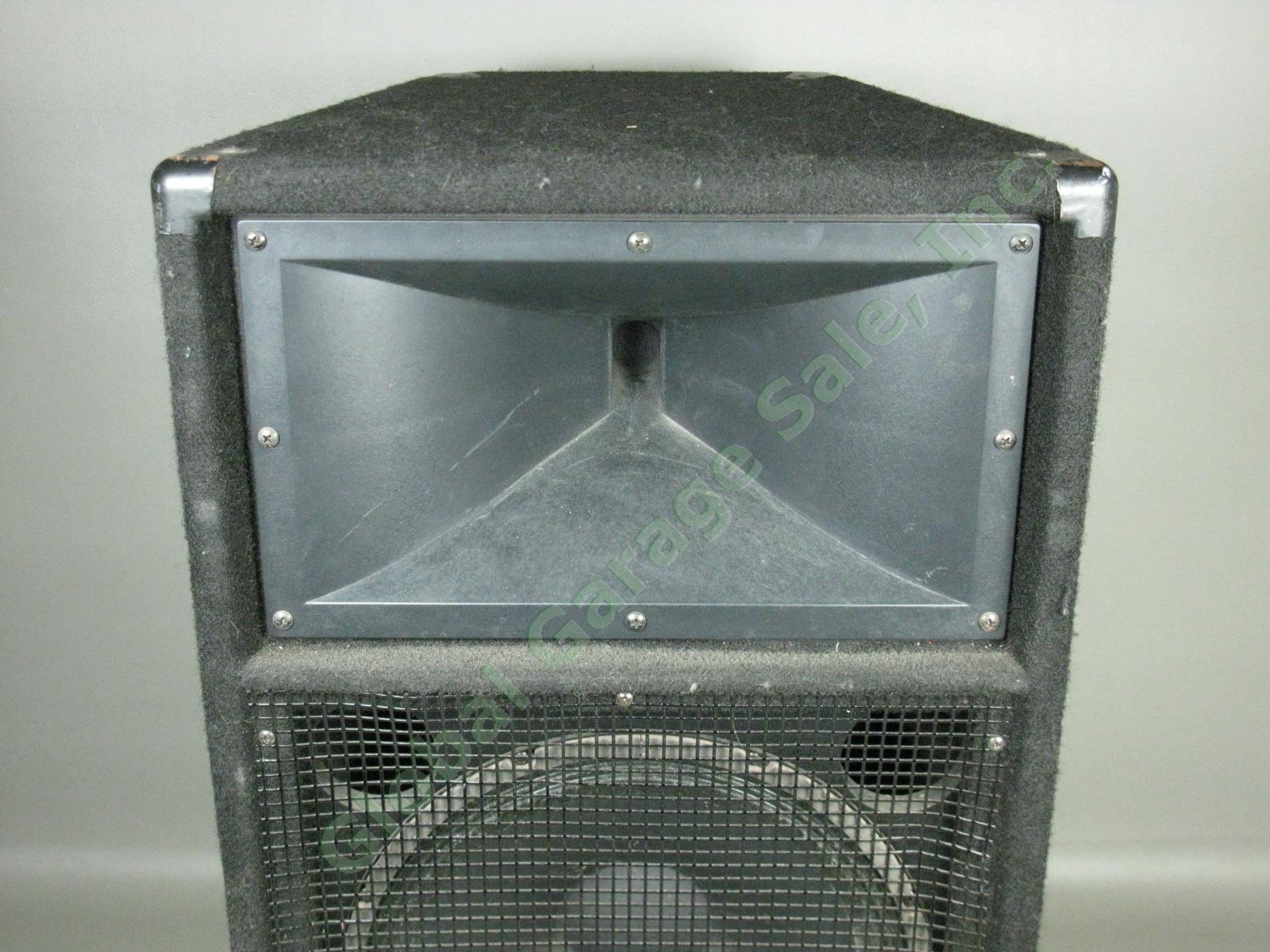 Yamaha S112IV Passive PA Speaker 300W/600W 12" Speaker + HJorn w/ AXman Stand 1
