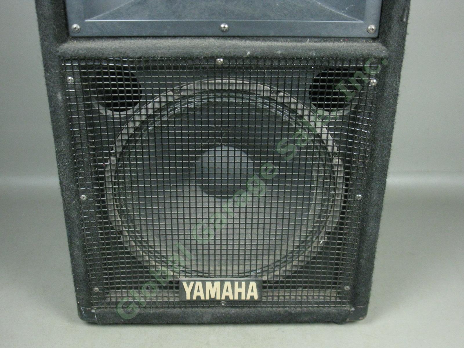 Yamaha S112IV Passive PA Speaker 300W/600W 12" Speaker + HJorn w/ AXman Stand 2