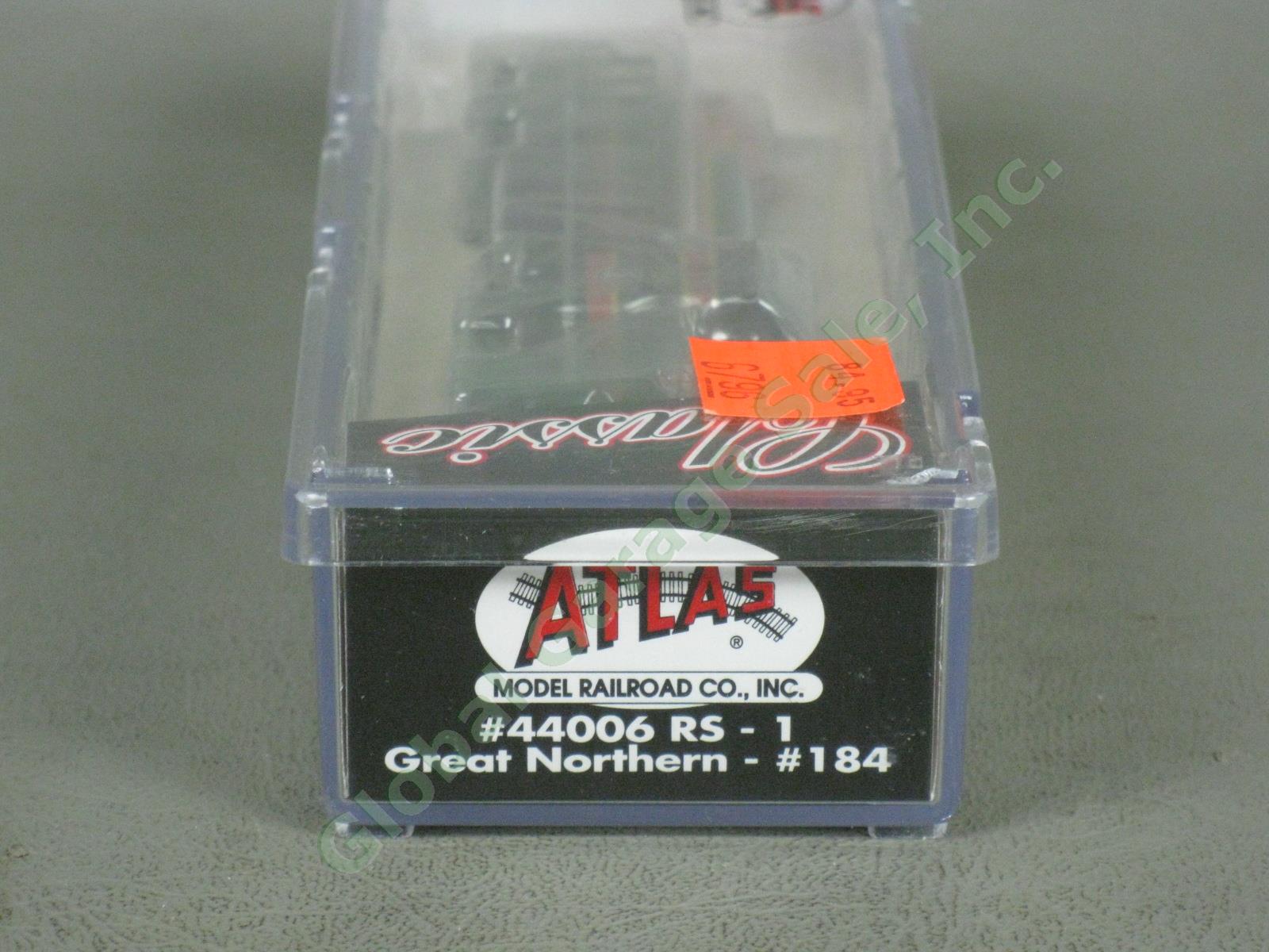 NEW Atlas N-Scale Locomotive 44006 RS-1 Alco Great Northern #184 GN Railroad 4