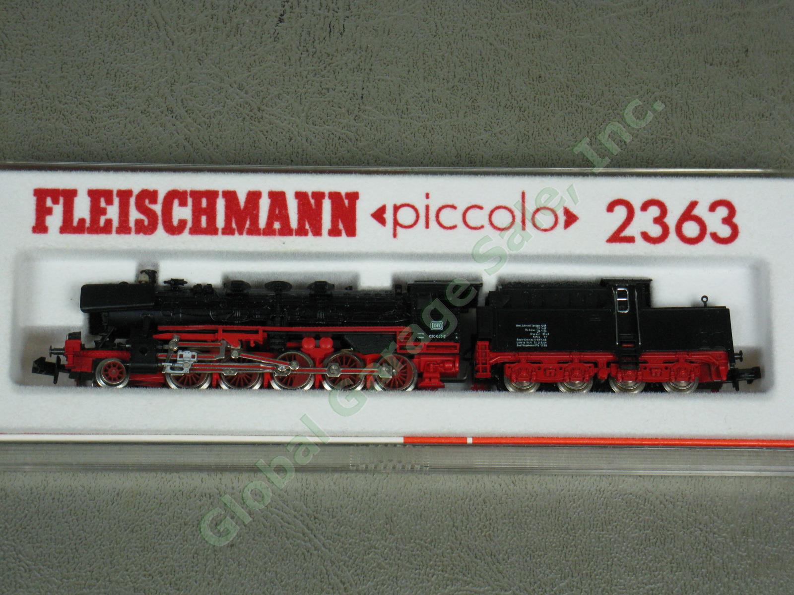 Fleischmann Piccolo 2363 N-Scale DB 2-10-0 Steam Locomotive + Tender Germany NR! 1