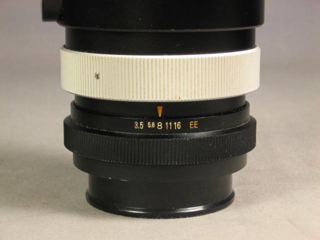 Konica Hexanon 80-200mm 3.5 Zoom + AR 200mm Camera Lens 5