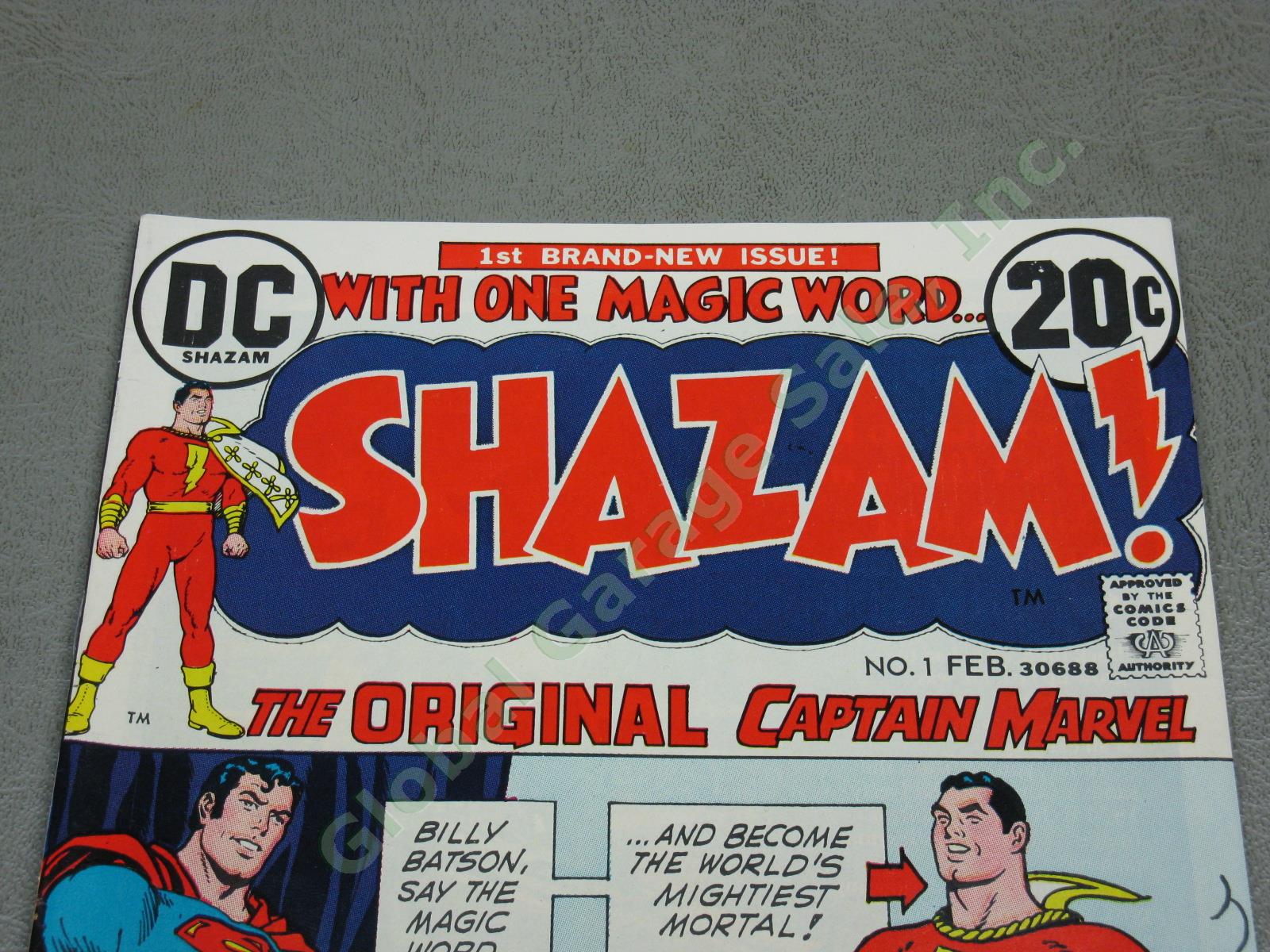 DC 1973 Shazam! #1 1st Bronze Revival Appearance Origin Original Captain Marvel 1
