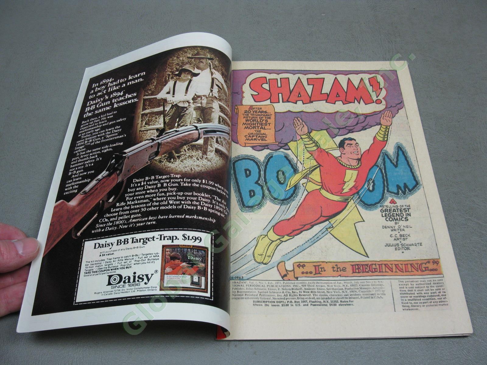 DC 1973 Shazam! #1 1st Bronze Revival Appearance Origin Original Captain Marvel 6