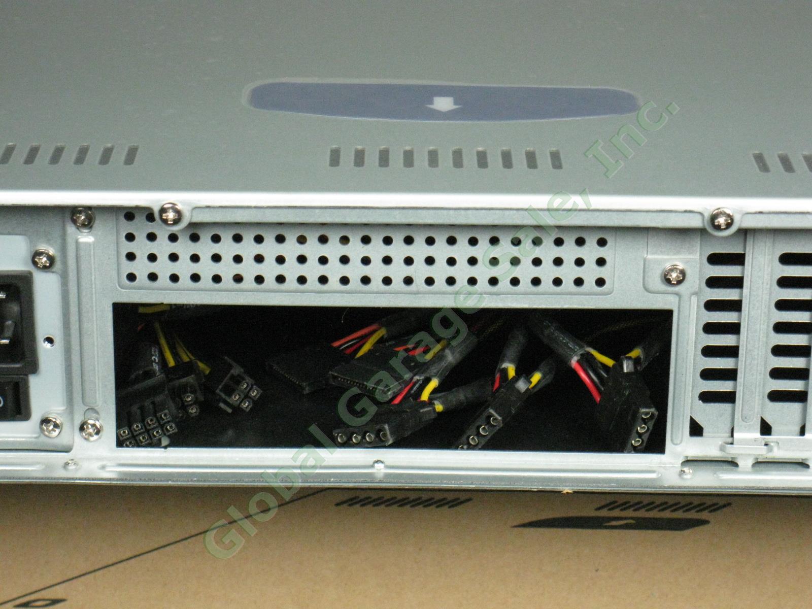 NEW In Box 2U 8-Bay Hot Swap Server Case 8 HDD Hard Drive Trays Slim CD-ROM FDD 5