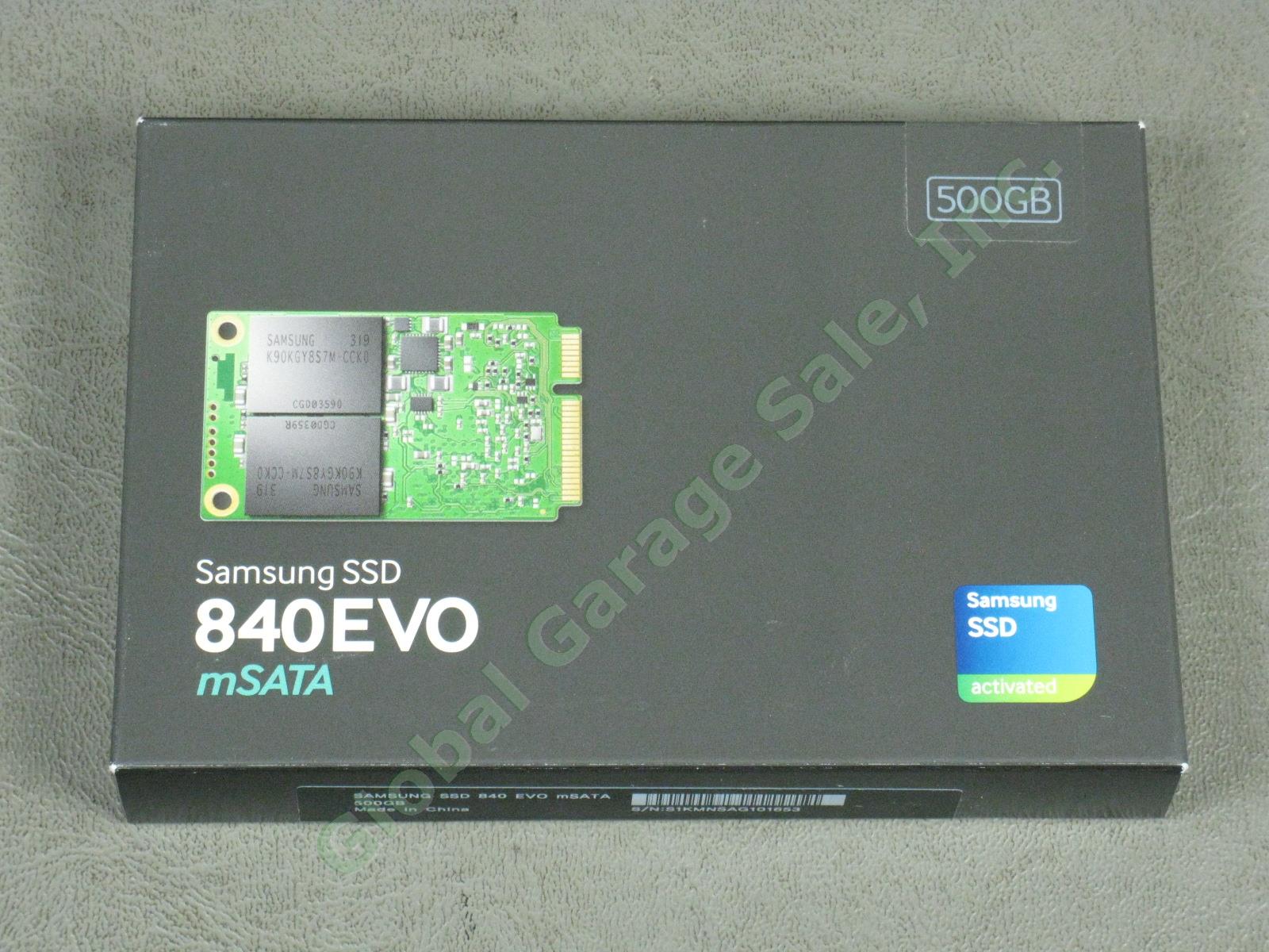 NEW Samsung 840EVO 840 EVO mSATA 500GB SSD Solid State Hard Drive MZ-MTE500BW