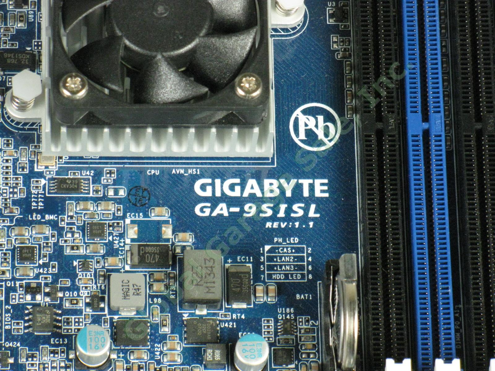 New Gigabyte Ga 9sisl Mini Itx Intel C2750 Bga 1283 Server Motherboard Rev 11 1405