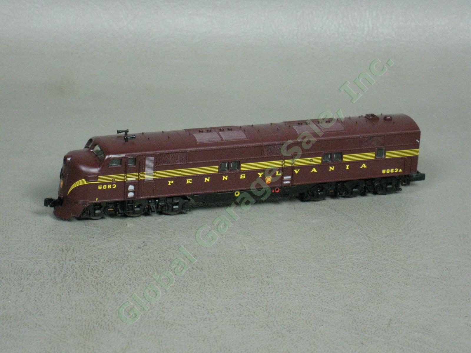 3 Life-Like N-Scale E7 Diesel Locomotives Set Pennsylvania PRR 7040 7041 7042 NR 2