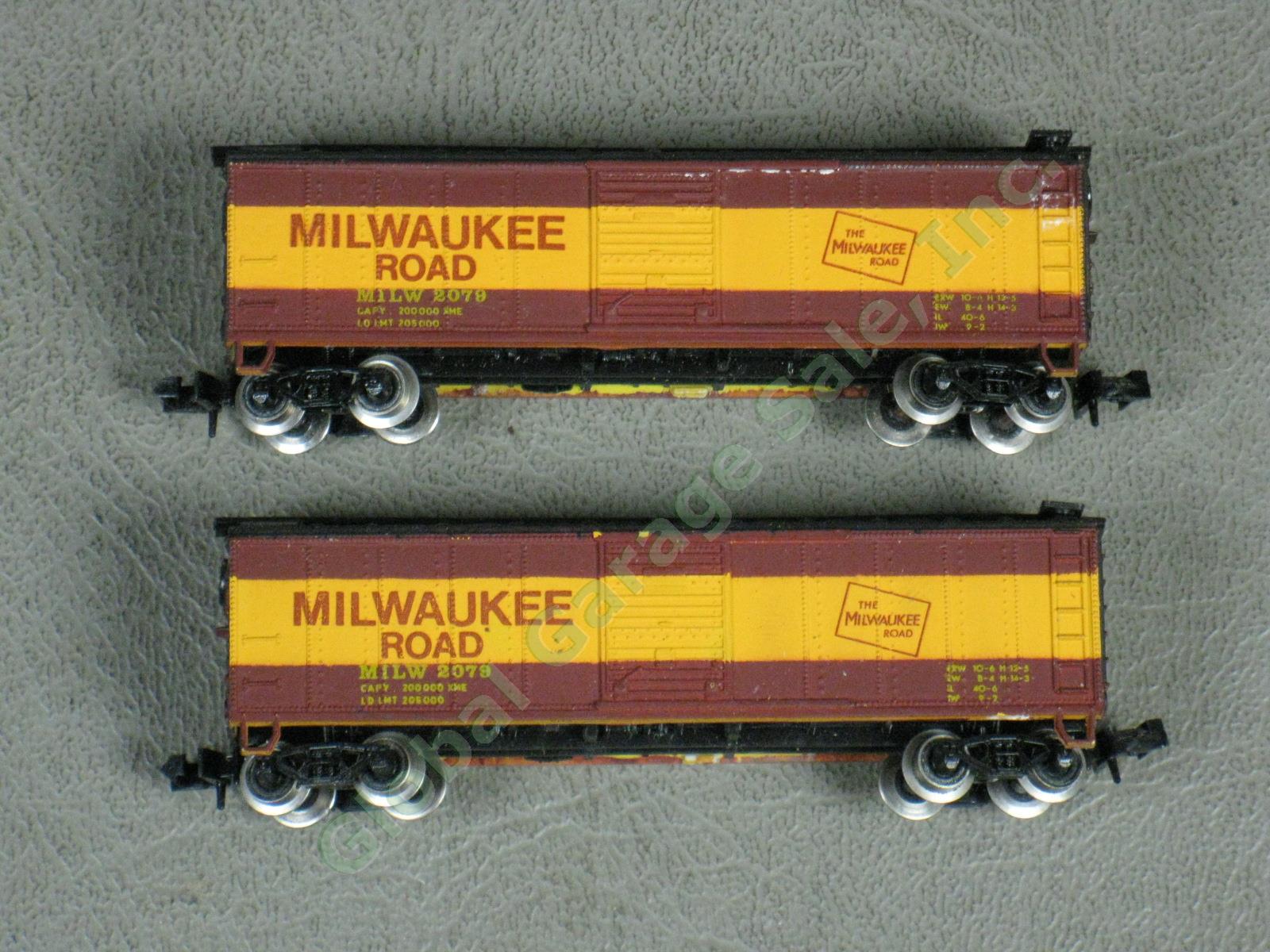 16 N-Scale Train Car Lot Box Stock Hopper Reefer Atlas Life-Like N&W CN GN MILW 1