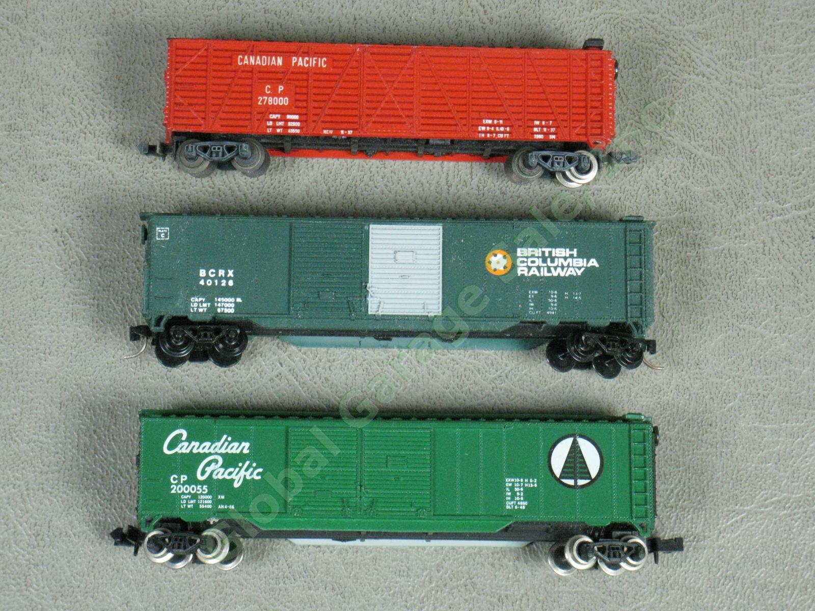 16 N-Scale Train Car Lot Box Stock Hopper Reefer Atlas Life-Like N&W CN GN MILW 4