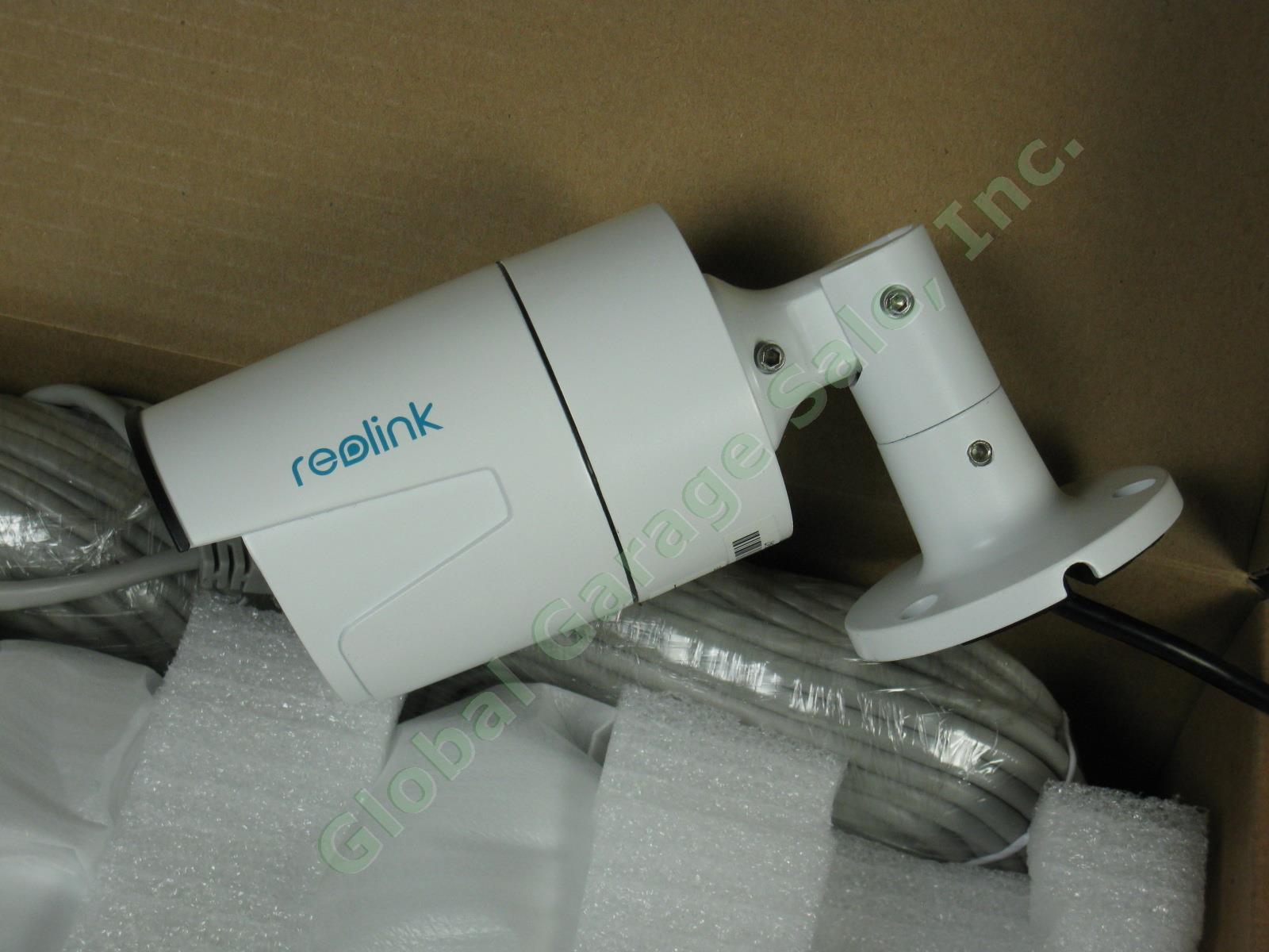NEW Reolink RLK8-410B4 8CH 4MP PoE 4-Camera 2TB HDD Security System HD 2560x1440 3