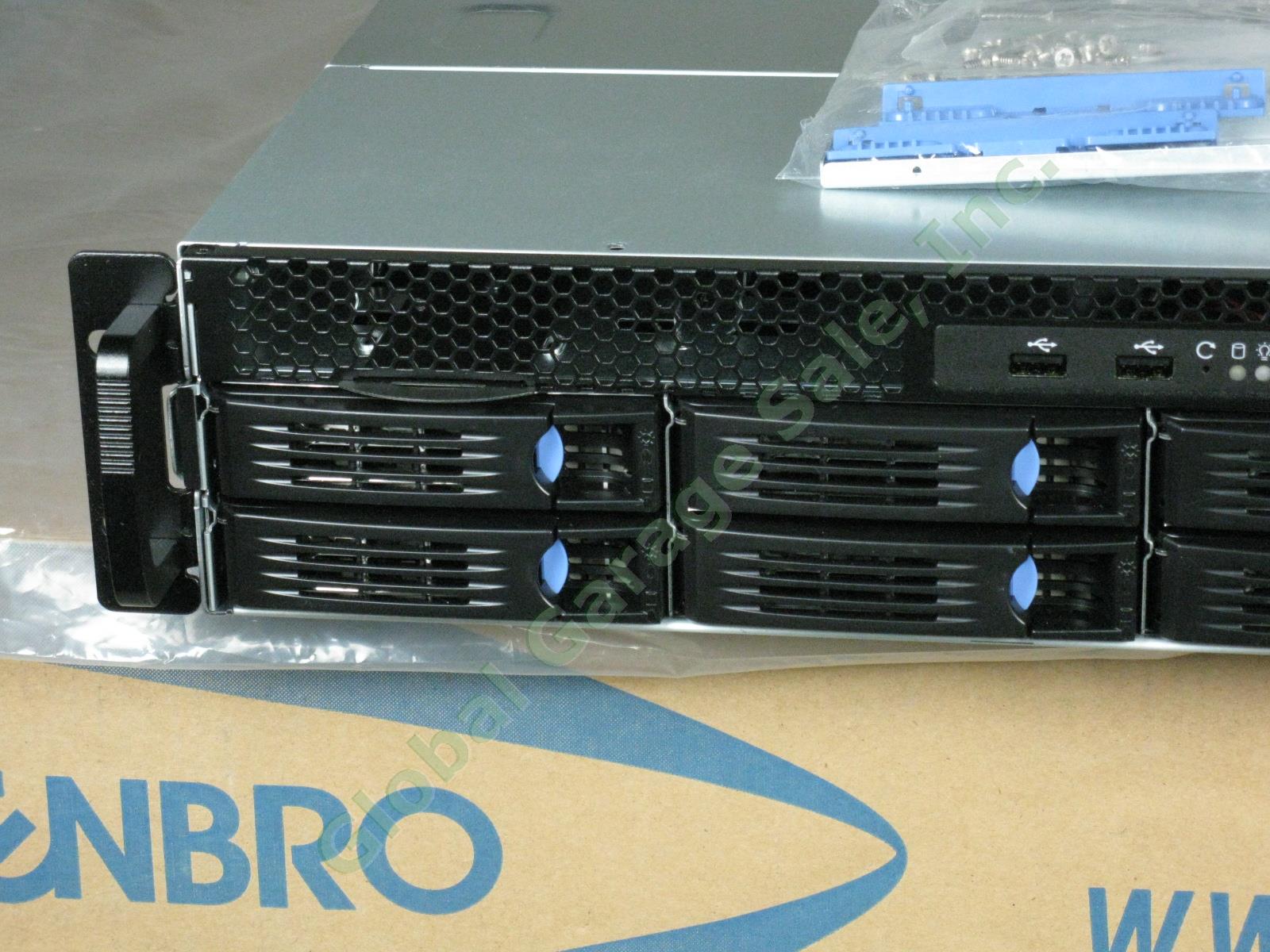 NEW Chenbro RM23608 2U 8-Bay Hot Swap Rack Mount Server Case Chassis SSI EEB 1