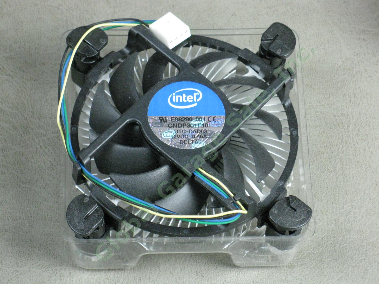 25 NEW Intel E98290-001 LGA1155 Heatsink CPU Cooler Cooling Fans Lot Intel i3 NR 1