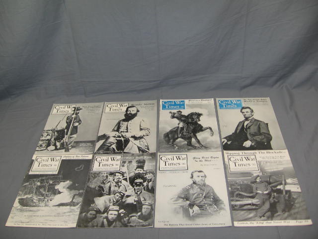 Vintage Civil War Times Illustrated Magazines Lot 1959+ 2