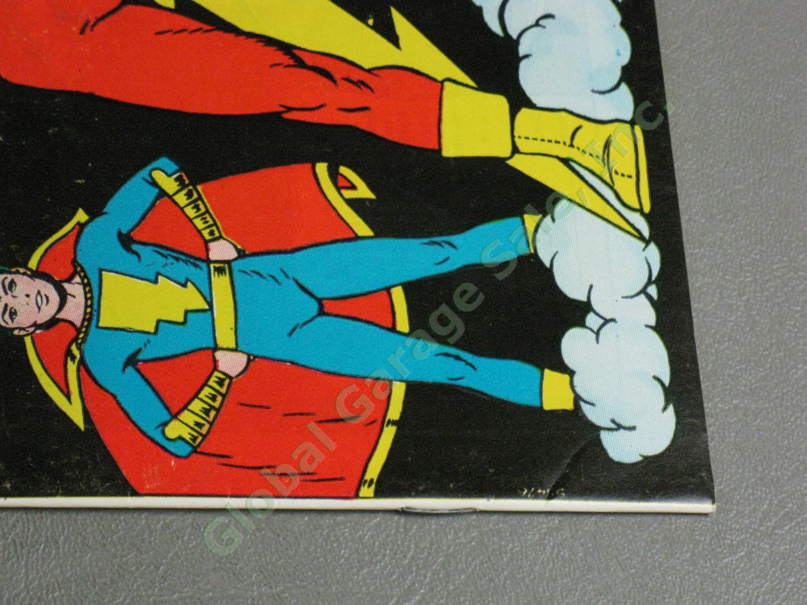 Vtg 1973 Shazam! 1 2 3 Original Captain Marvel Comic Book Lot Set High Grade NR! 21