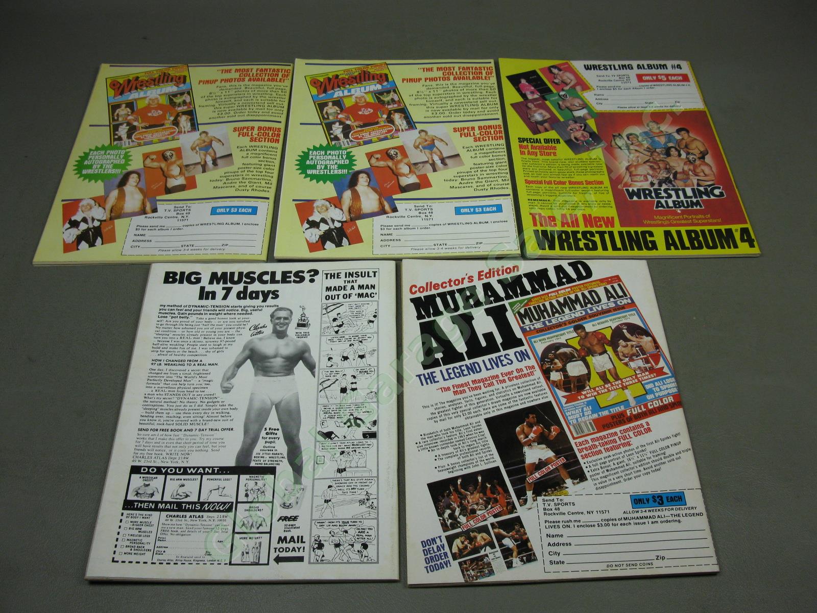 20 Vtg Victory Sports Series Inside Wrestling Magazines 1975-1981 Wholesale Lot 8