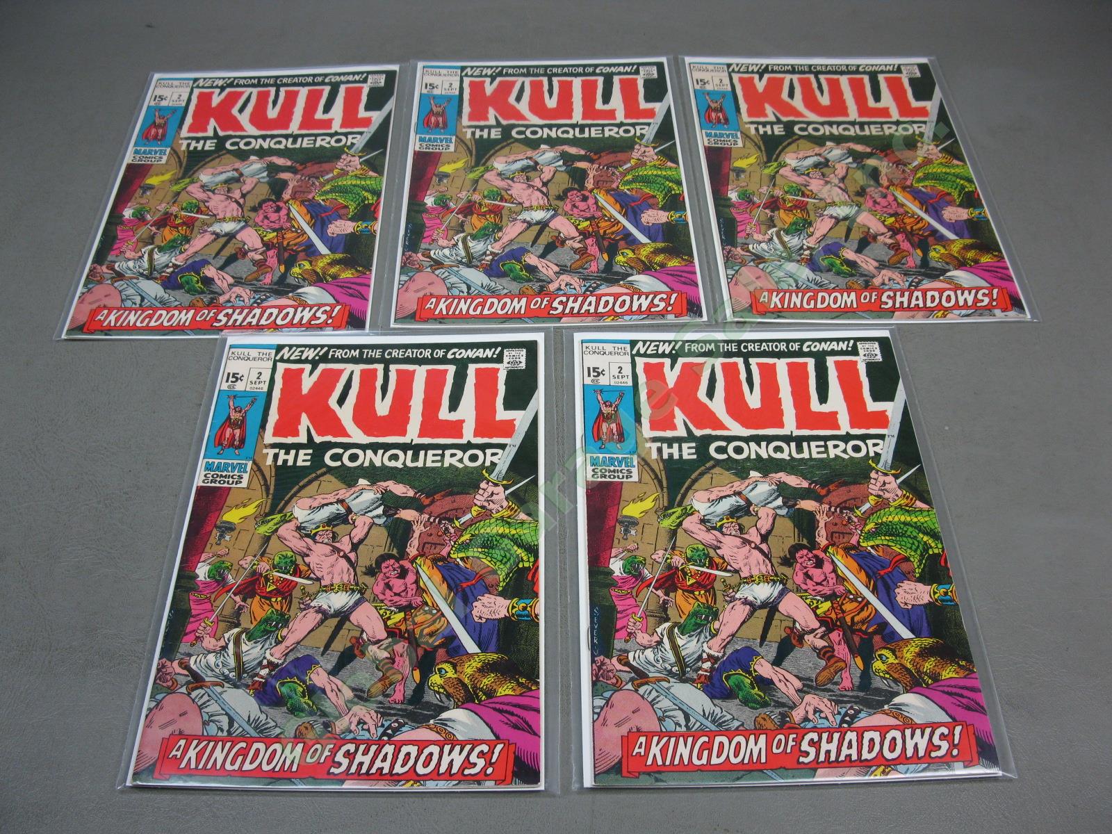 HUGE LOT 43 Marvel Kull The Conqueror Comics 1971-1985 1 2 5 7 8 9 12 15 +Extras 2
