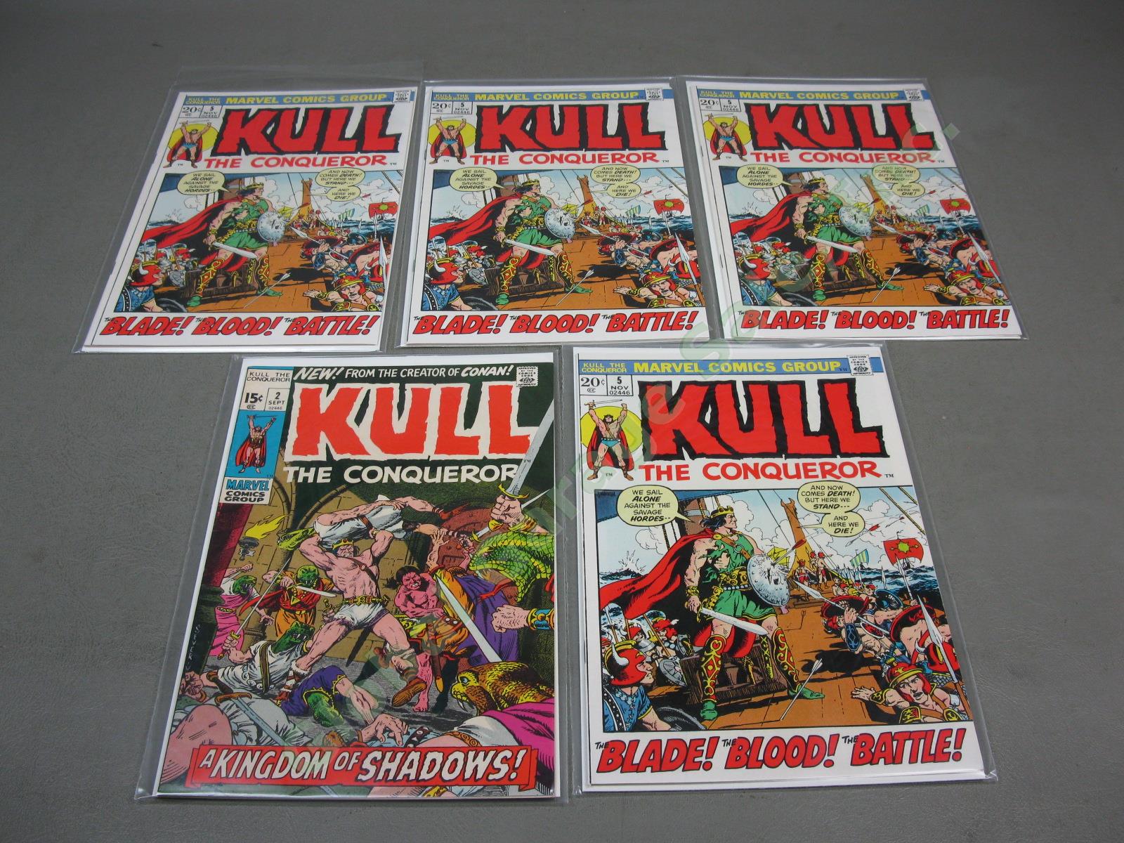 HUGE LOT 43 Marvel Kull The Conqueror Comics 1971-1985 1 2 5 7 8 9 12 15 +Extras 3