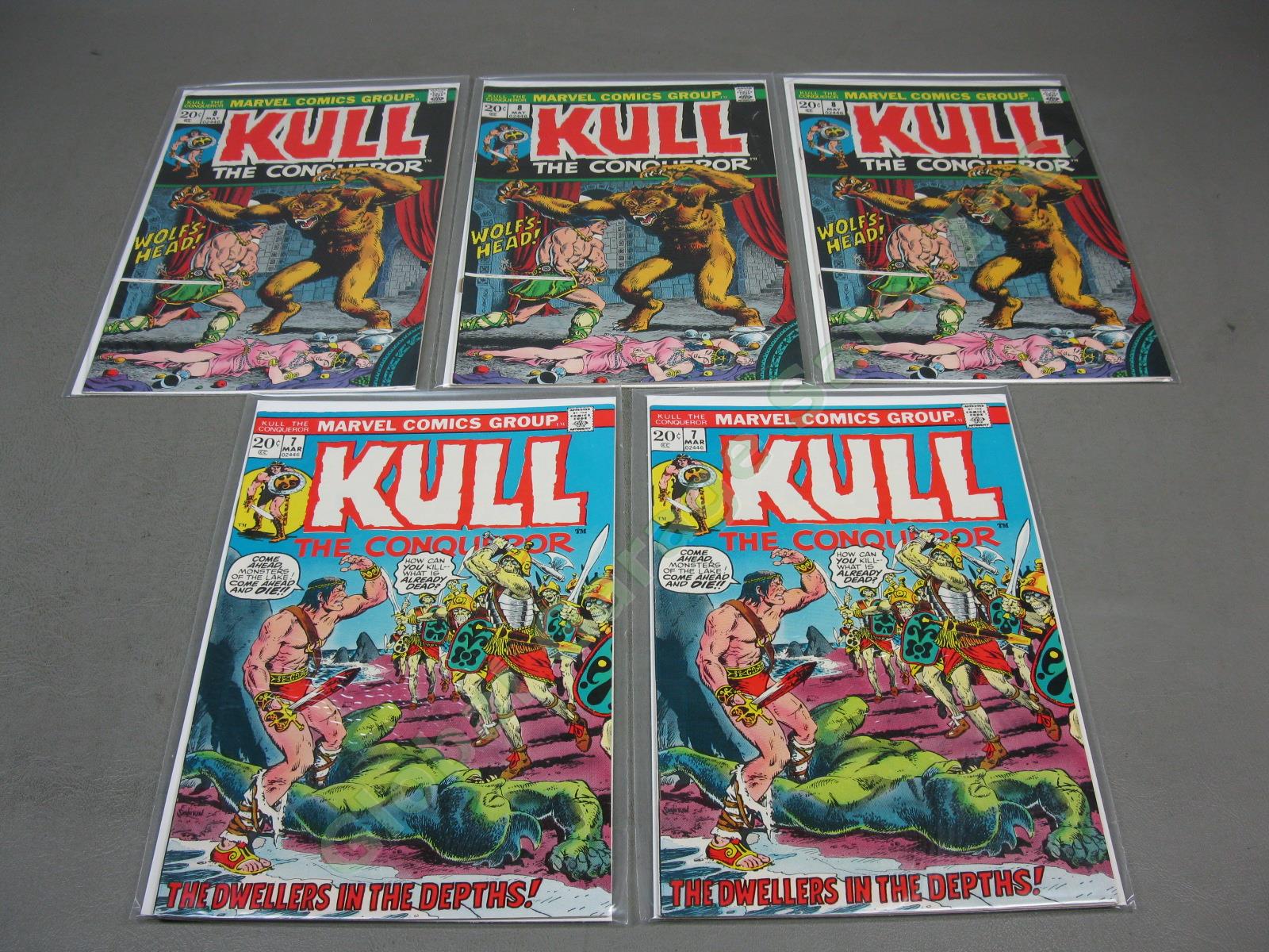 HUGE LOT 43 Marvel Kull The Conqueror Comics 1971-1985 1 2 5 7 8 9 12 15 +Extras 4