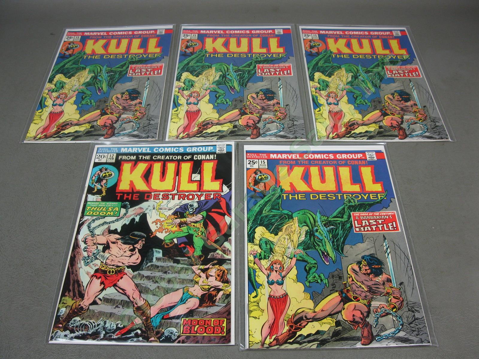 HUGE LOT 43 Marvel Kull The Conqueror Comics 1971-1985 1 2 5 7 8 9 12 15 +Extras 6