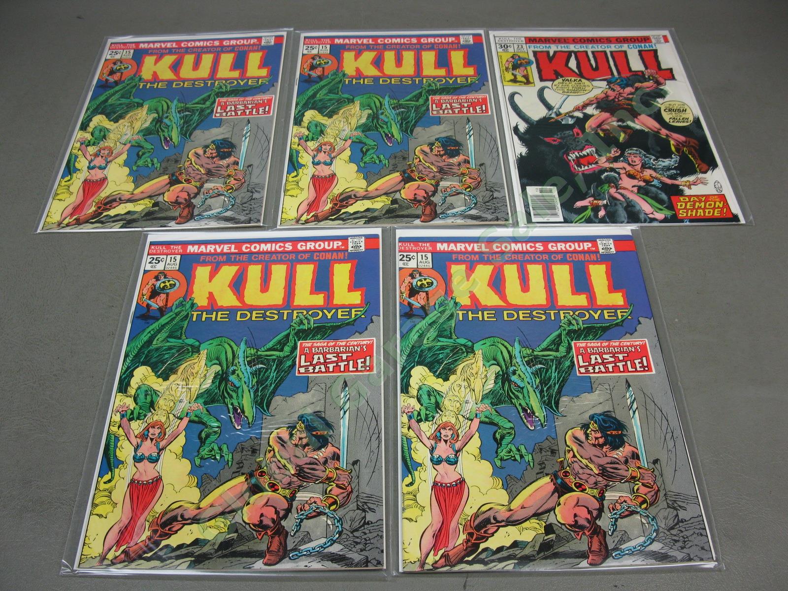 HUGE LOT 43 Marvel Kull The Conqueror Comics 1971-1985 1 2 5 7 8 9 12 15 +Extras 7