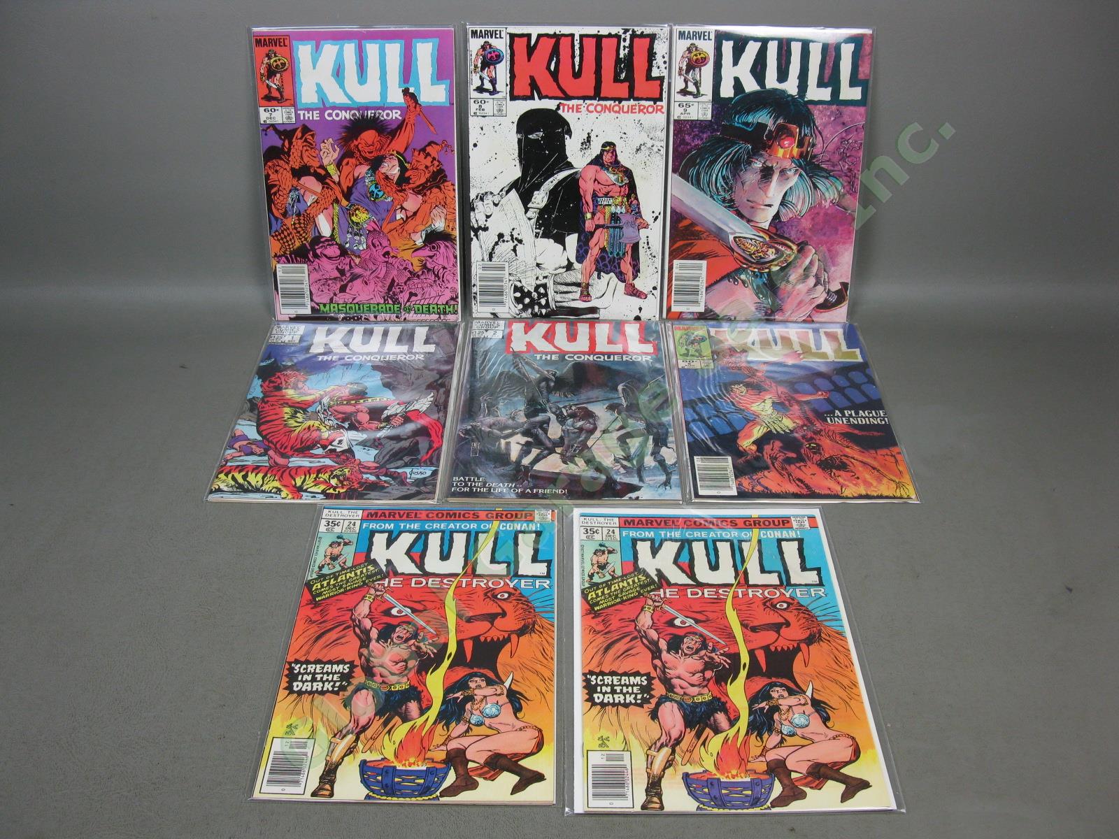 HUGE LOT 43 Marvel Kull The Conqueror Comics 1971-1985 1 2 5 7 8 9 12 15 +Extras 8