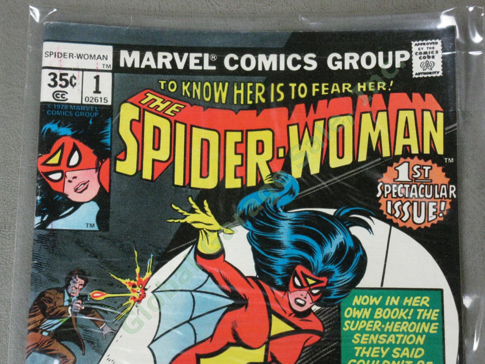 48 Vtg Marvel Spider-Woman Comic Book Collection Lot Runs 1-8 10-36 38-40 42-50 1