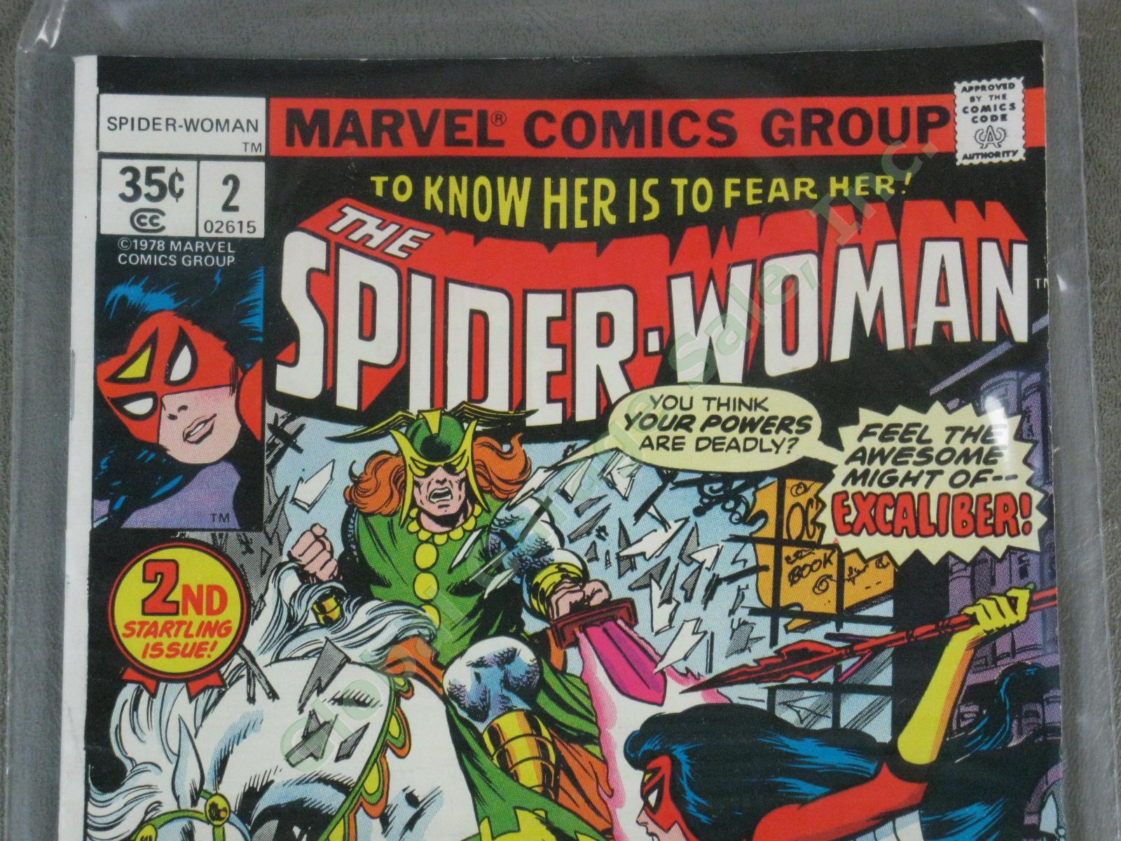 48 Vtg Marvel Spider-Woman Comic Book Collection Lot Runs 1-8 10-36 38-40 42-50 3