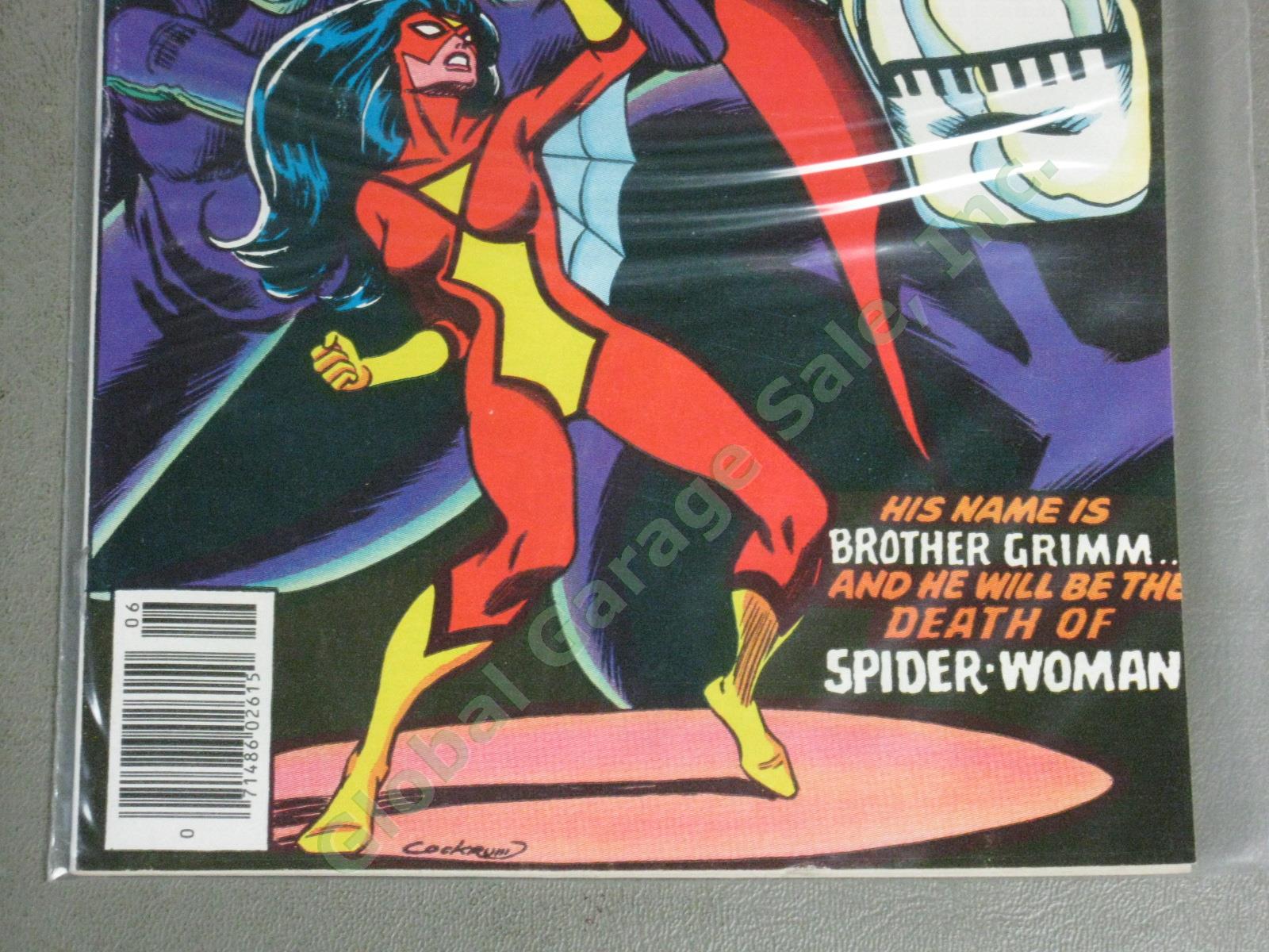 48 Vtg Marvel Spider-Woman Comic Book Collection Lot Runs 1-8 10-36 38-40 42-50 6