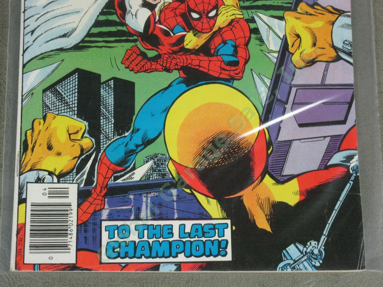 113 Vtg 1977-1990 Peter Parker Spectacular Spider-Man Comic Books Lot + Annuals 6