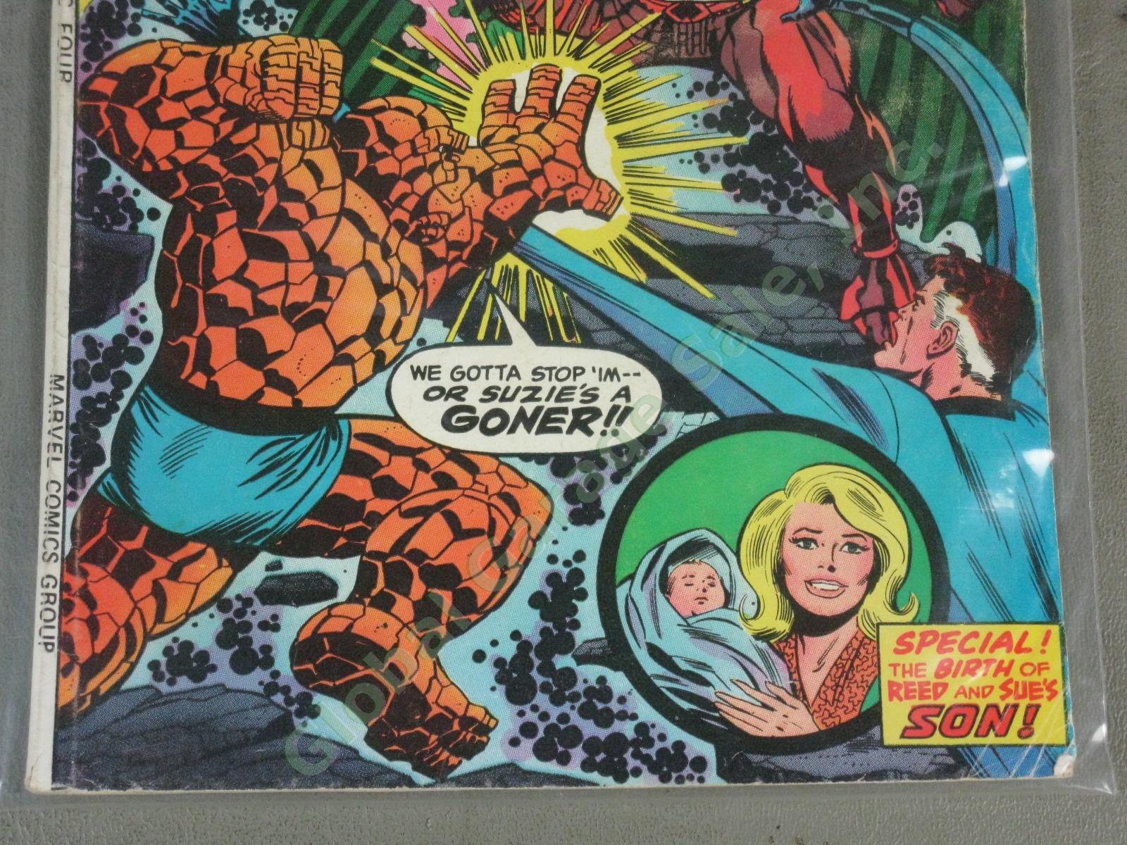 134 Vtg 1973-1989 Marvel Fantastic Four Comic Lot w/Giant King Size + Annuals NR 2