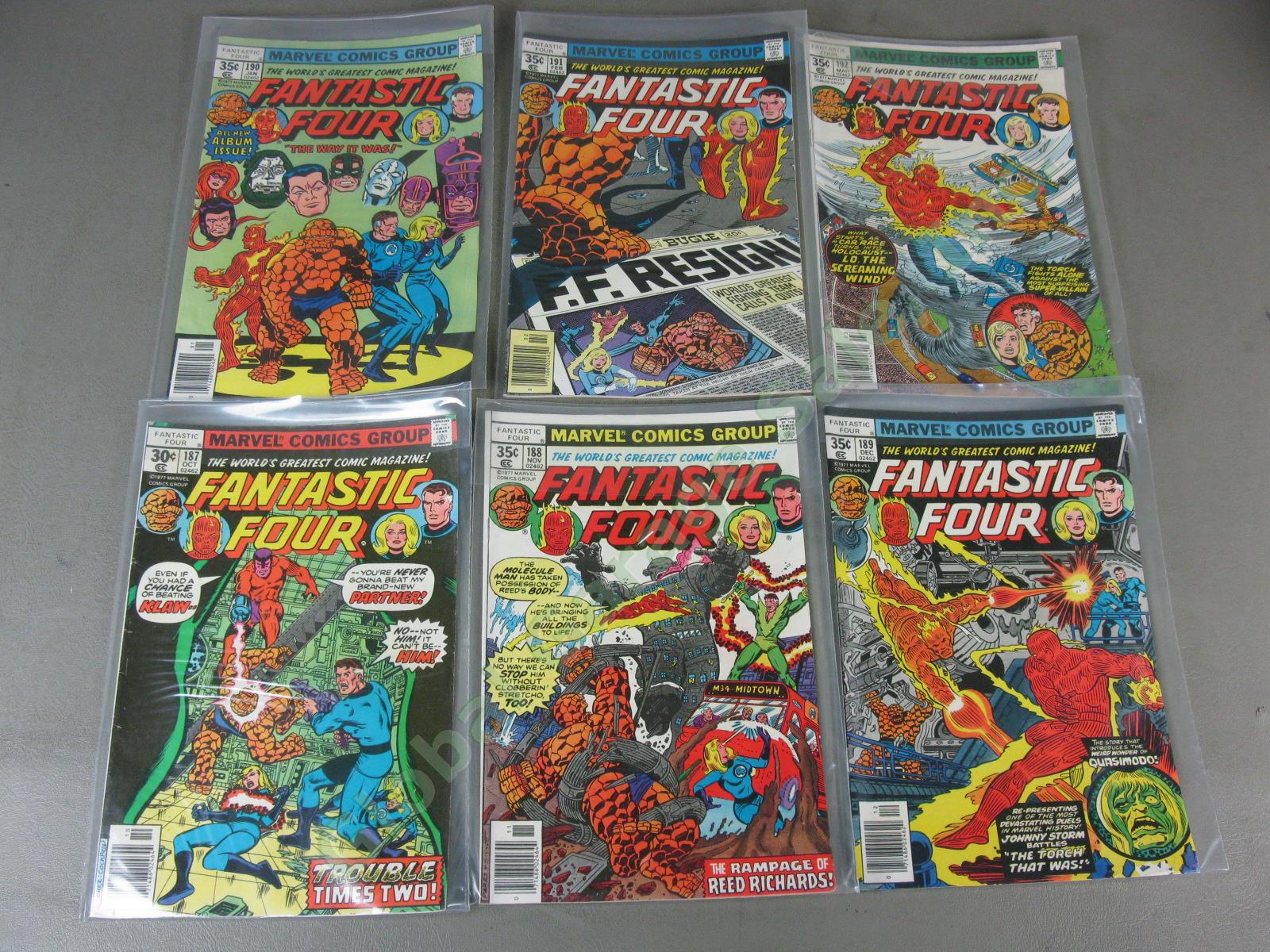 134 Vtg 1973-1989 Marvel Fantastic Four Comic Lot w/Giant King Size + Annuals NR 9